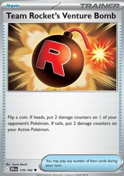 Team Rocket's Venture Bomb⁣ - Destined Rivals⁣ (Uncommon)⁣ [179]