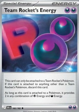 Team Rocket's Energy⁣ - Destined Rivals⁣ (Uncommon)⁣ [182]