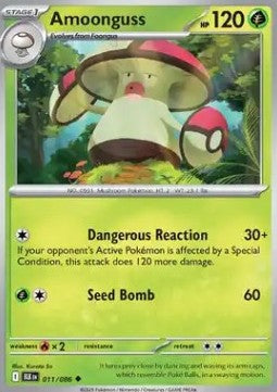 Amoonguss⁣ - Black Bolt⁣ (Uncommon)⁣ [011]