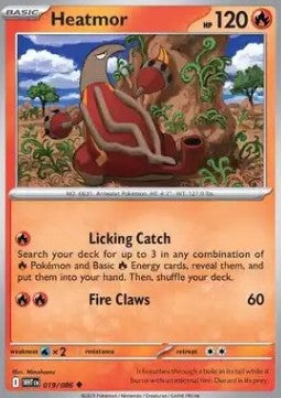 Heatmor⁣ - White Flare⁣ (Uncommon)⁣ [019]