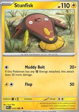 Stunfisk⁣ - White Flare⁣ (Uncommon)⁣ [035]