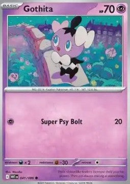 Gothita⁣ - White Flare⁣ (Common)⁣ [041]