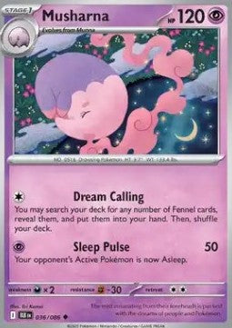 Musharna⁣ - Black Bolt⁣ (Uncommon)⁣ [036]