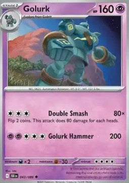 Golurk⁣ - Black Bolt⁣ (Uncommon)⁣ [043]