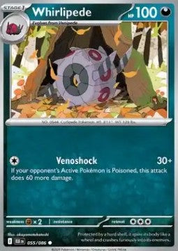 Whirlipede⁣ - Black Bolt⁣ (Common)⁣ [055]
