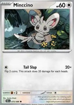 Minccino⁣ - Black Bolt⁣ (Common)⁣ [075]