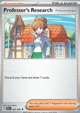 Professor's Research - Professor Juniper⁣ - Black Bolt⁣ (Uncommon)⁣ [085]