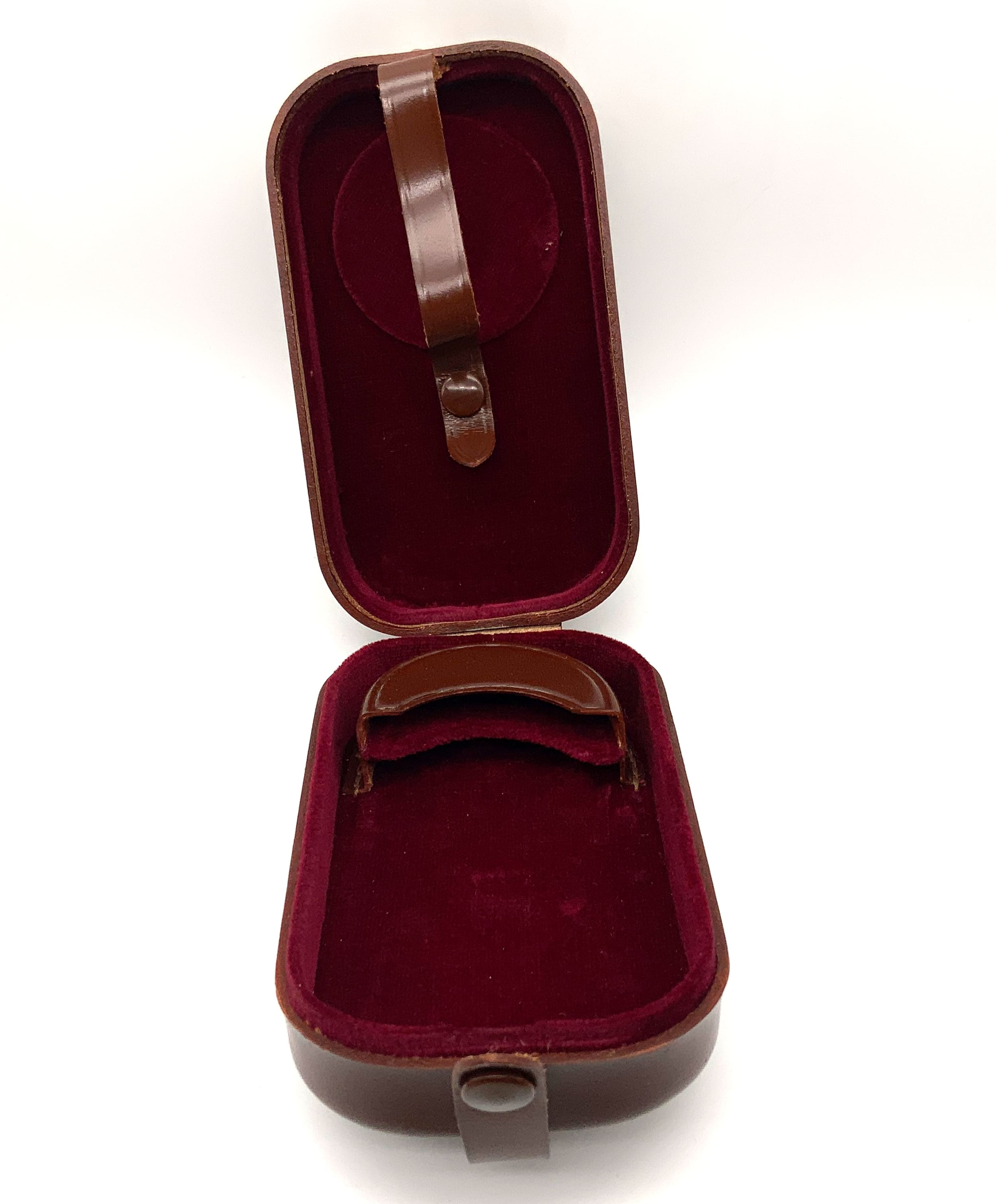 Rollei Filtertasche braun für Blende und 2 Filter Bajonett III / Bay 3