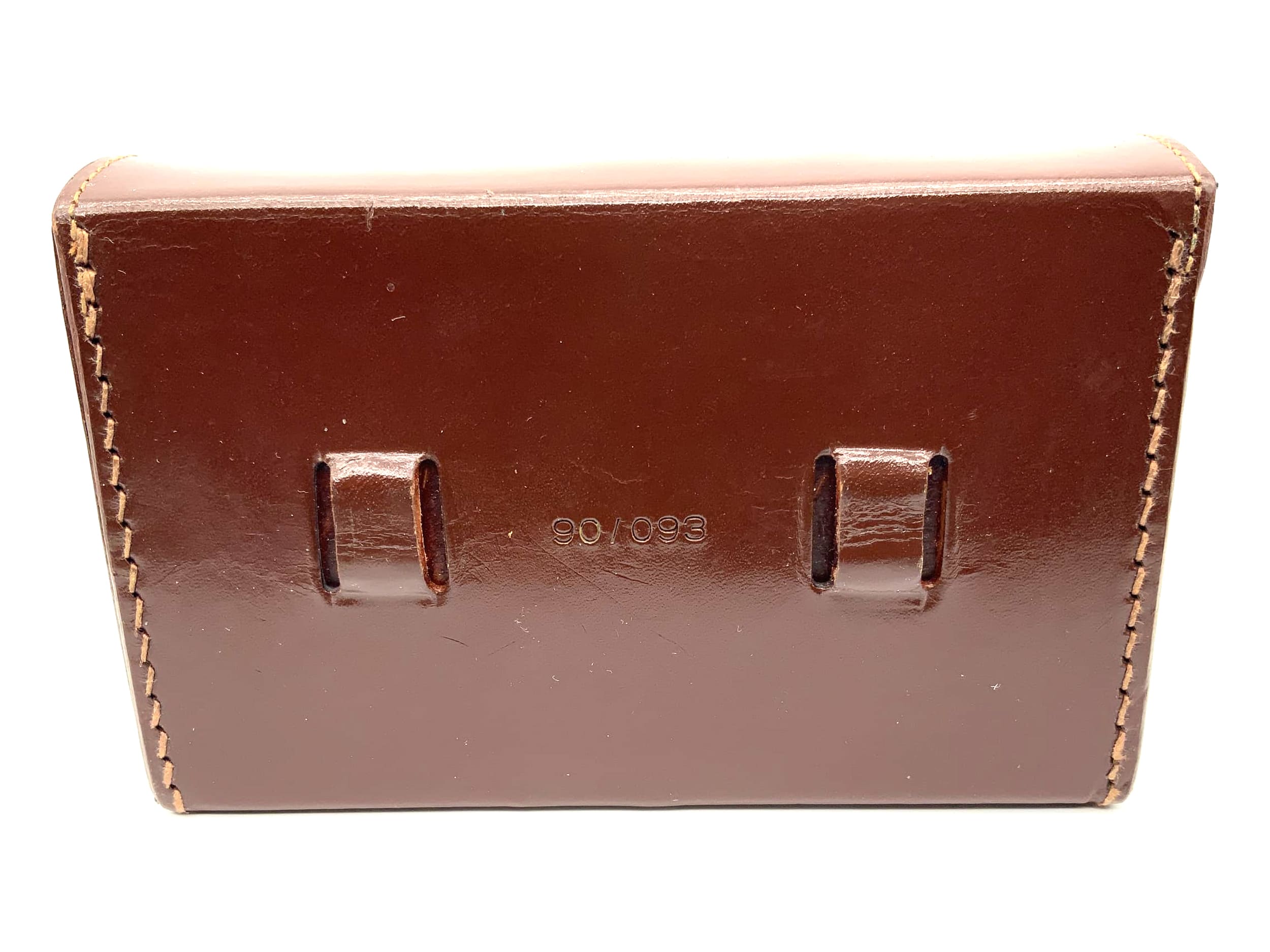 Voigtländer Bereitschaftstasche 90/093 braun Ledertasche für Blende + Filter