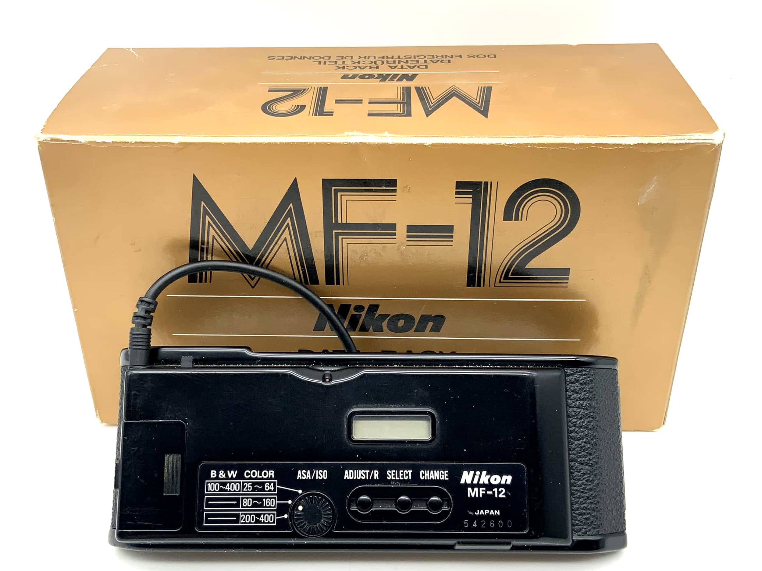 Nikon Databack MF-12 Rückwand für Nikon FE, FE2, FM in OVP