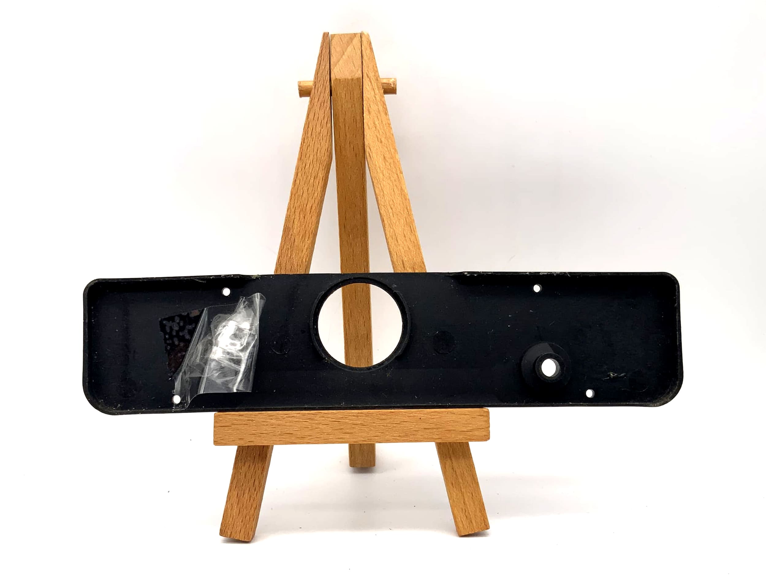 Pentacon Bodenplatte Praktica LTL schwarz Base Plate Ersatzteil