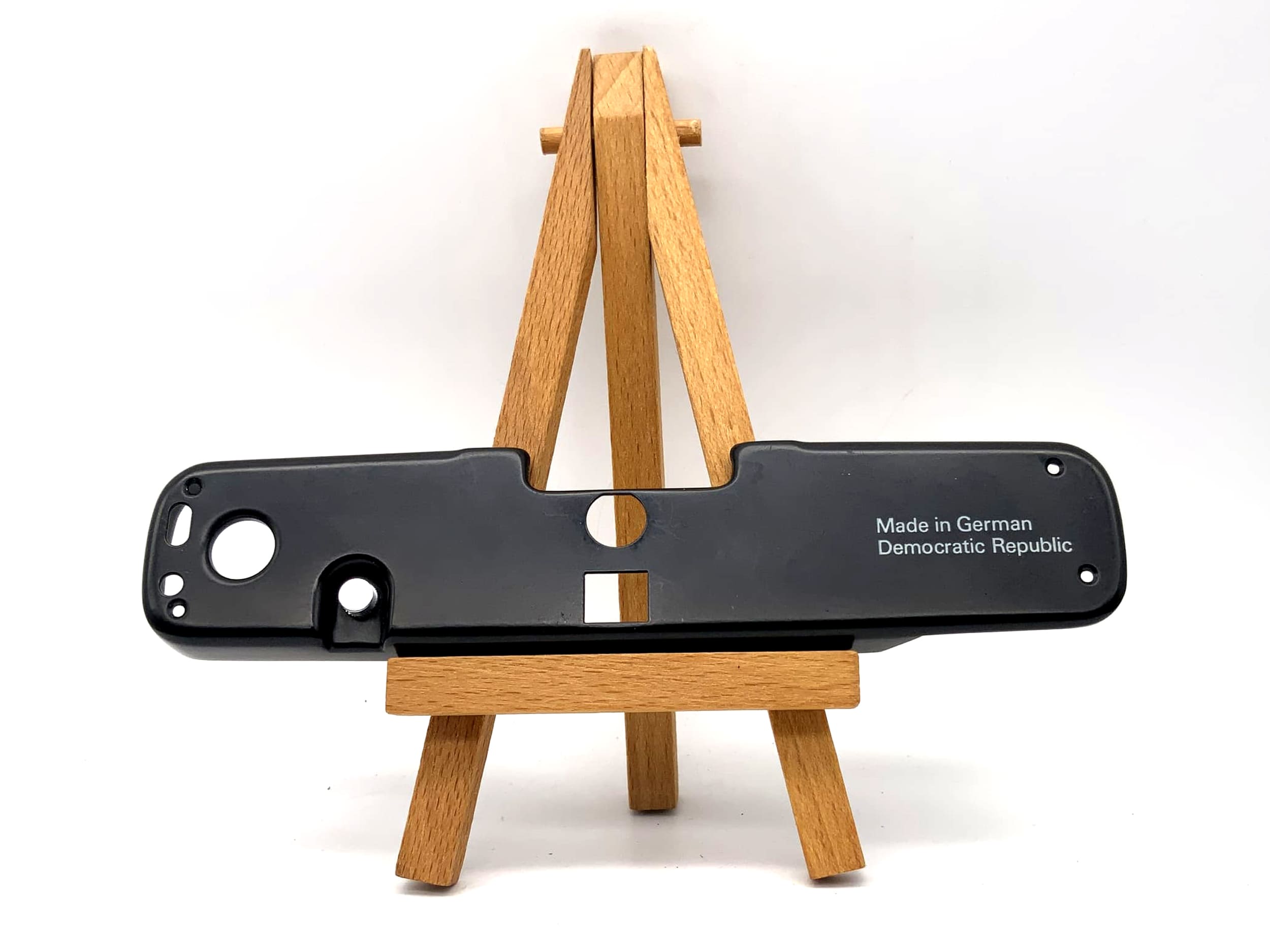 Pentacon Bodenplatte Praktica BCA electronic schwarz Base Plate Ersatzteil