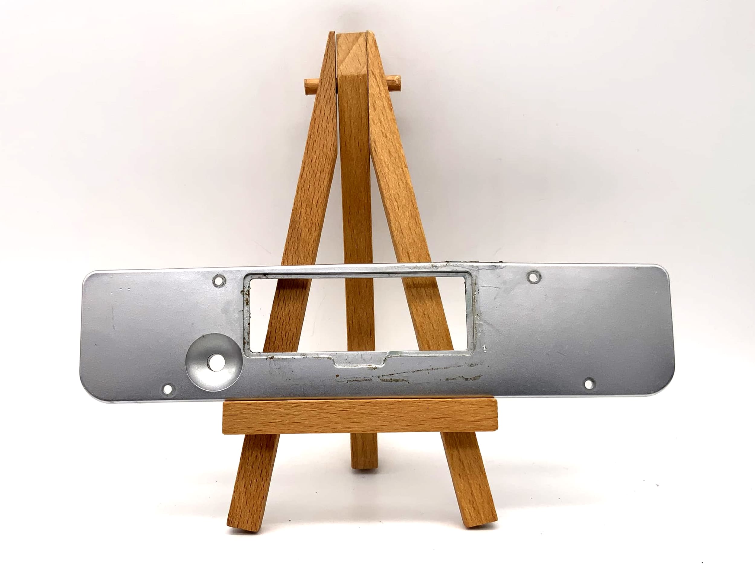 Pentacon Bodenplatte Praktica LLC silber Base Plate Ersatzteil