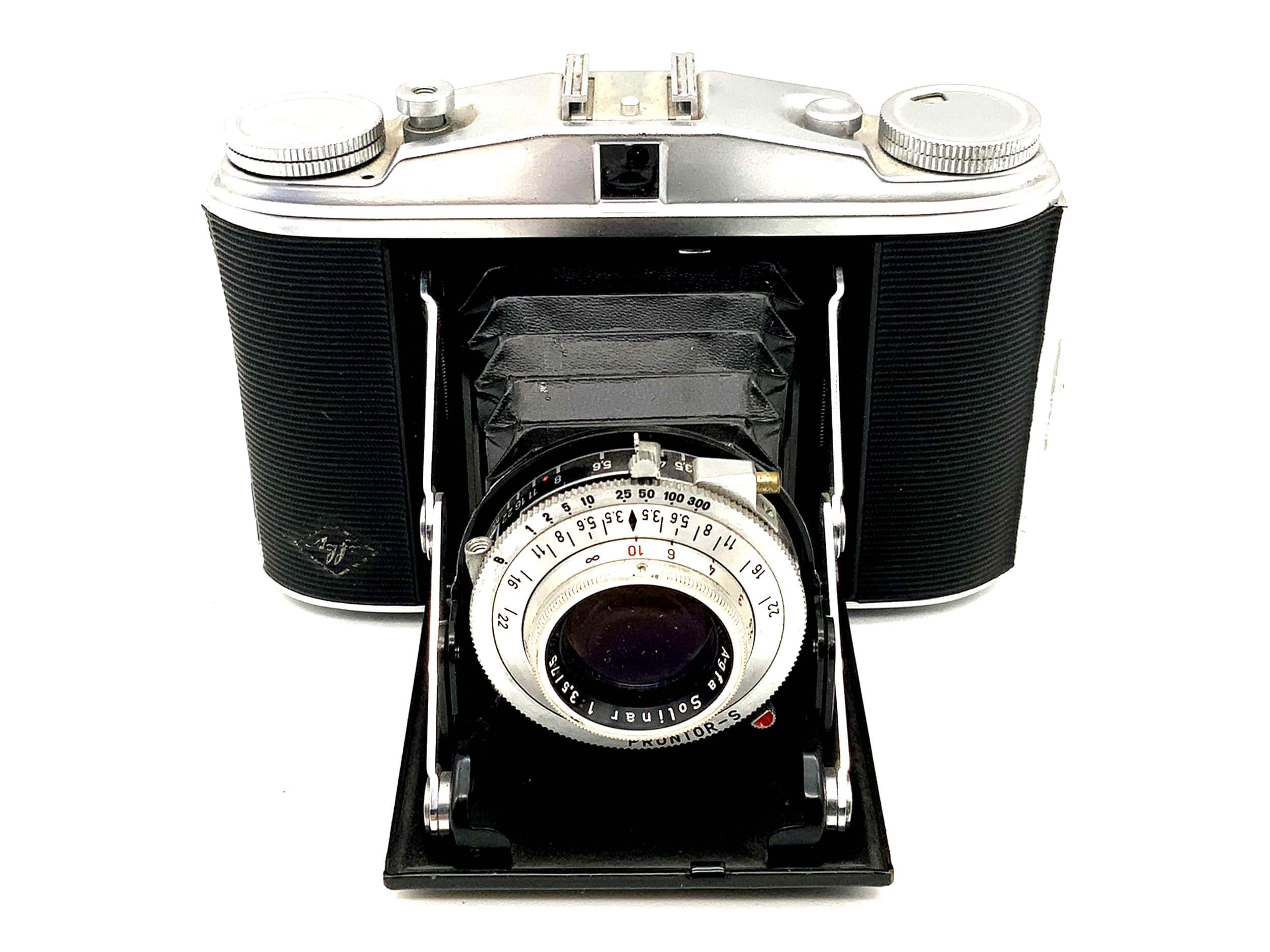 Agfa Isolette II Klappkamera mit Solinar 1:3.5/75 Prontor-S