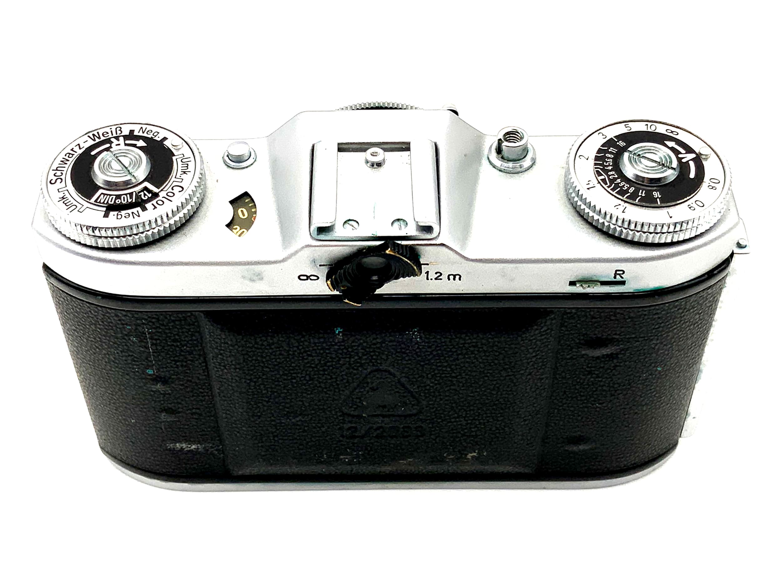 Balda Beltica Klappkamera mit E. Ludwig Meritar red V 1:2.9 f=50mm Vebur