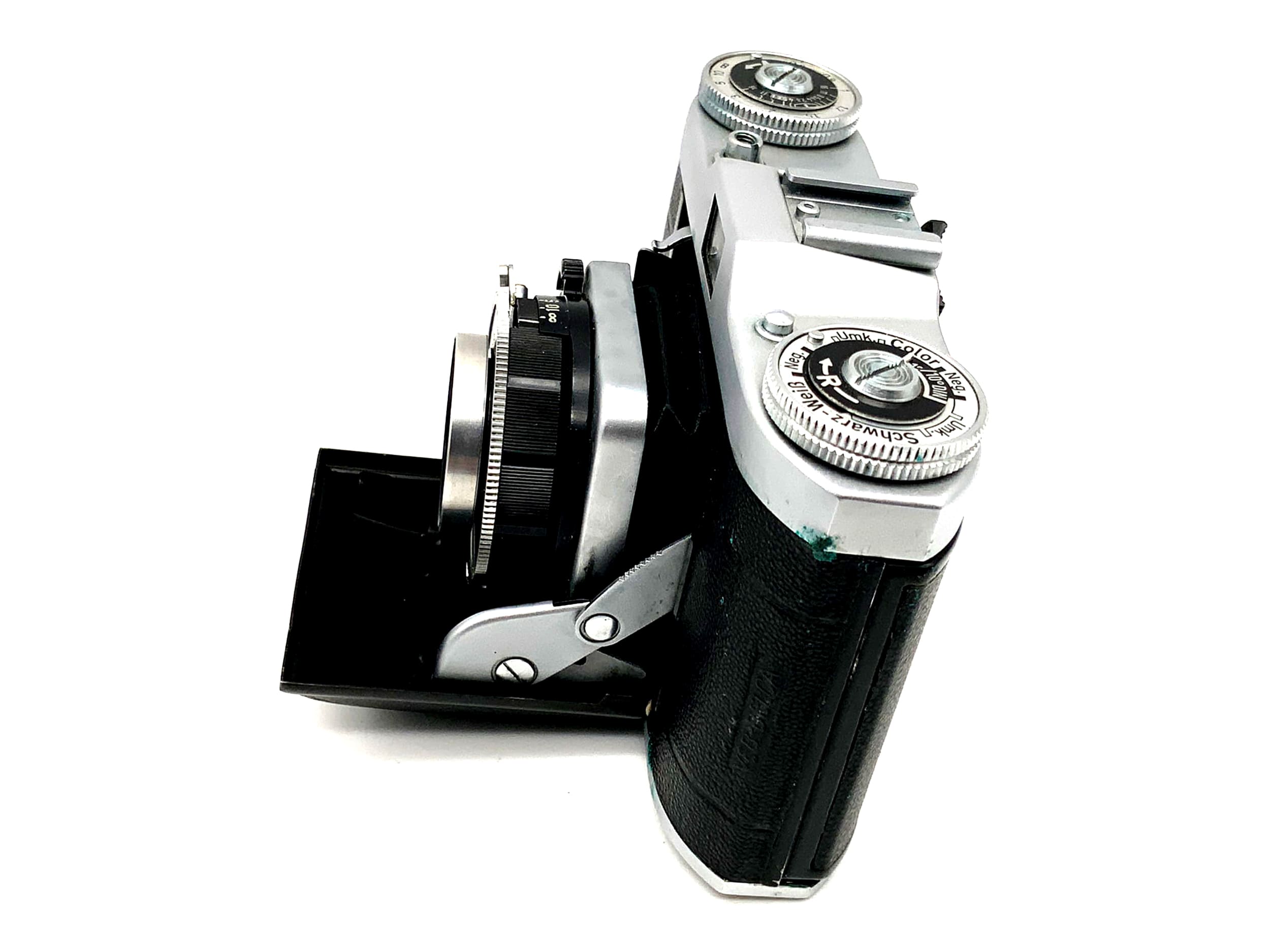 Balda Beltica Klappkamera mit E. Ludwig Meritar red V 1:2.9 f=50mm Vebur