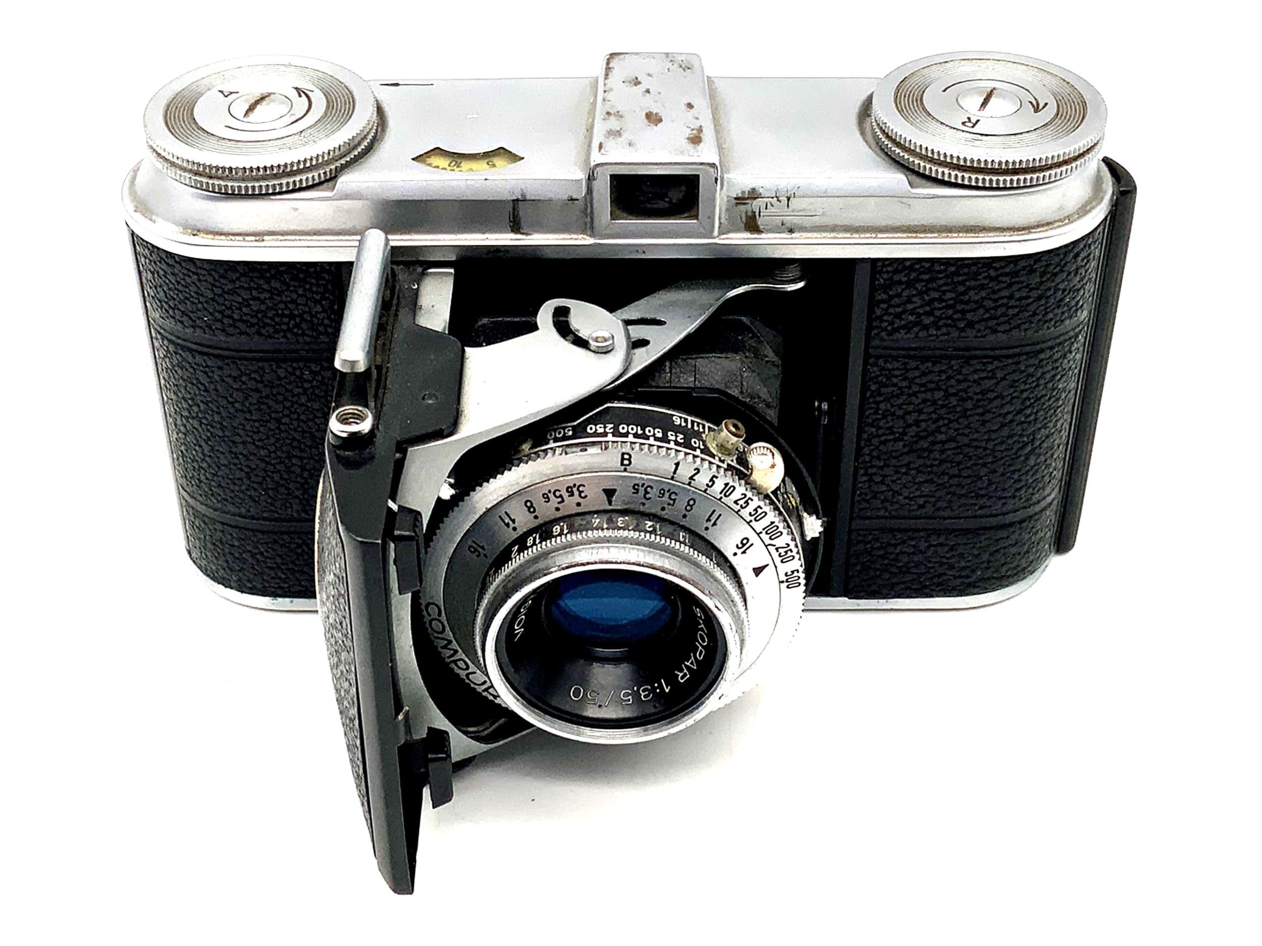 Voigtländer Vito Klappkamera mit Skopar 1:3.5/50 Compur-Rapid