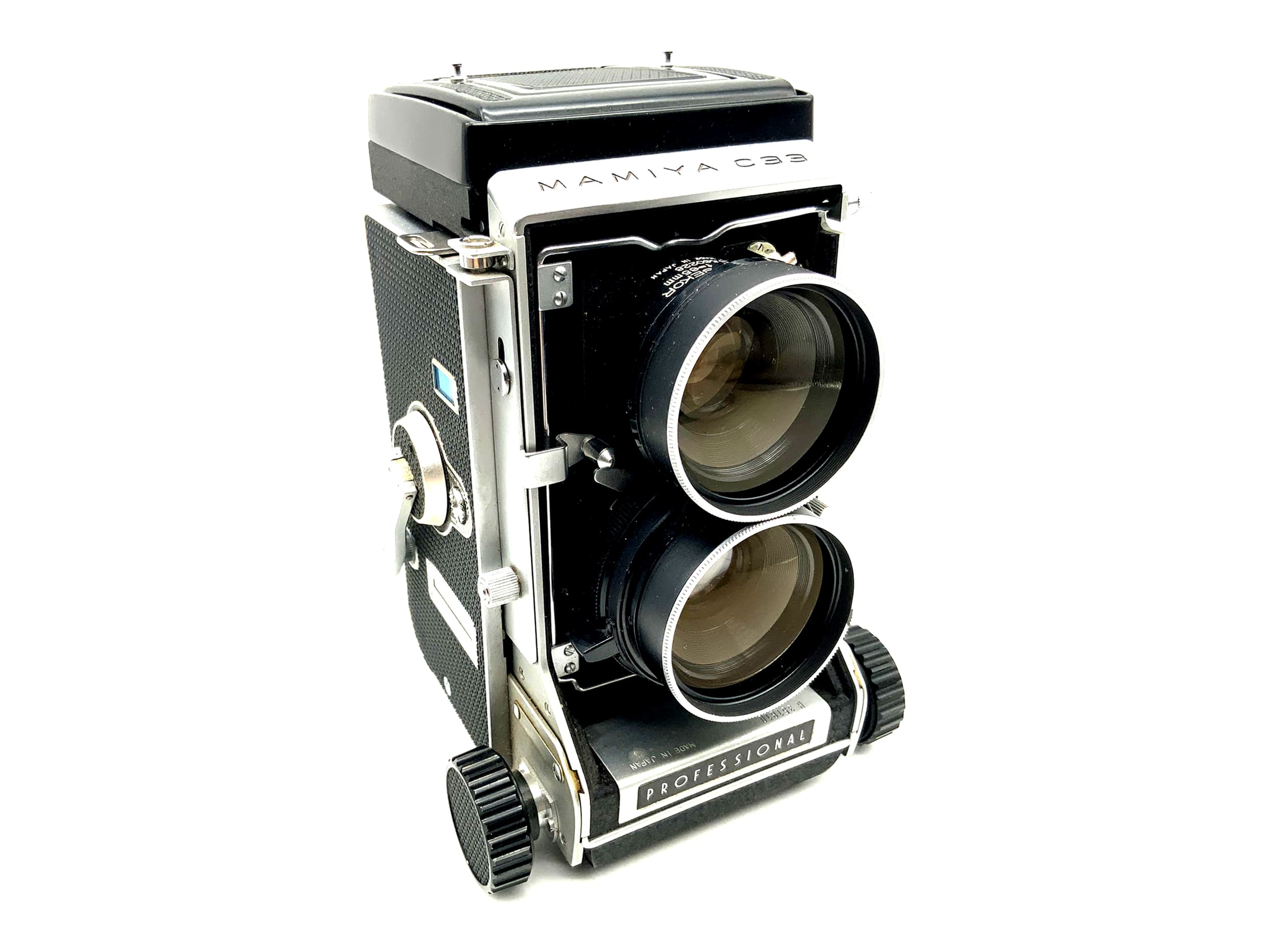 Mamiya C33 TLR mit Sekor 1:3.5/65mm Seiko Professional zweiäugige Kamera