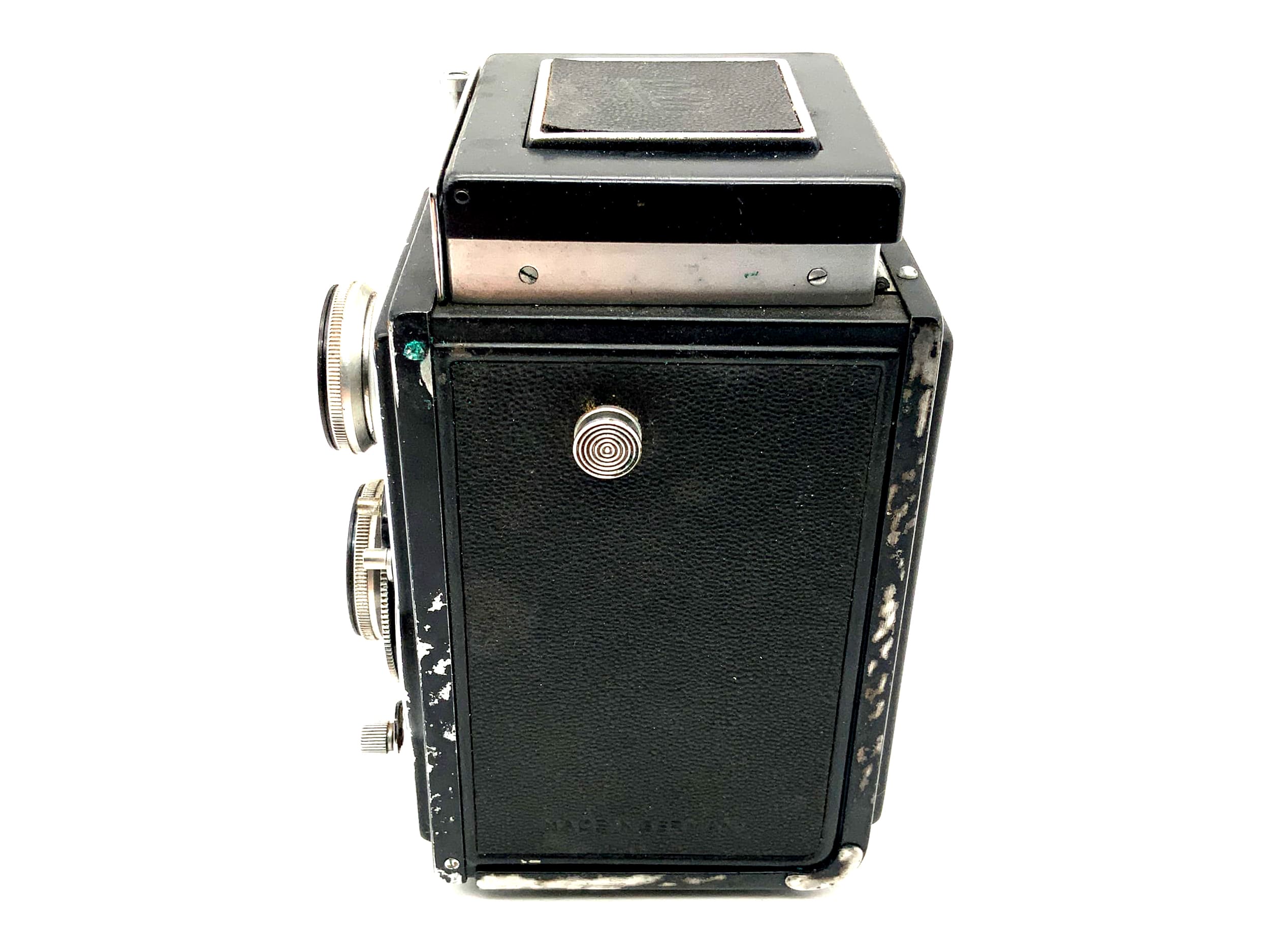 Welta Reflekta II TLR mit E.Ludwig Meritar red V 1:3.5 f=75mm Cludor zweiäugig