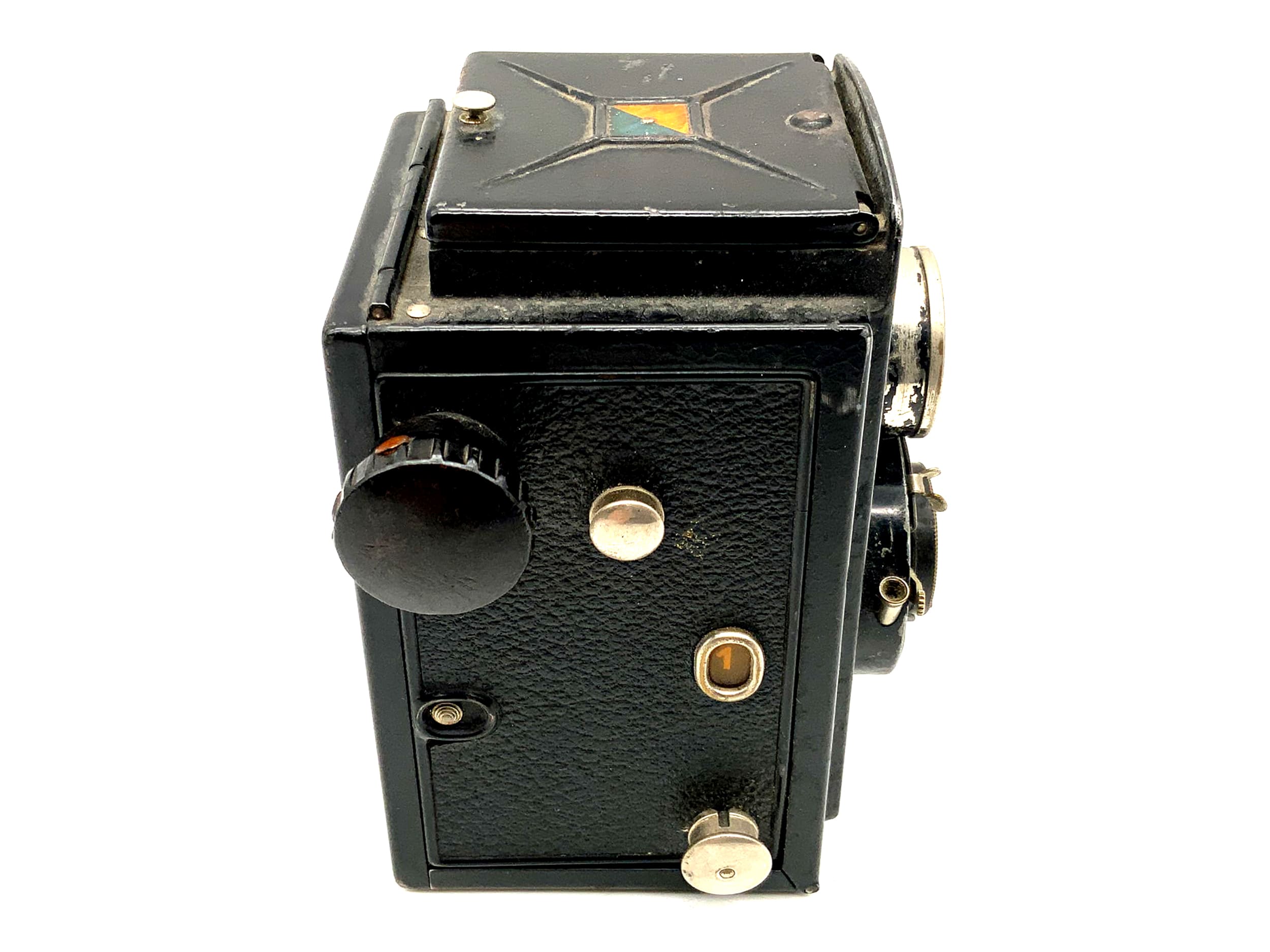 Voigtländer Brillant TLR mit Anastigmat Voigtar 1:6.3/75mm zweiäugige Kamera