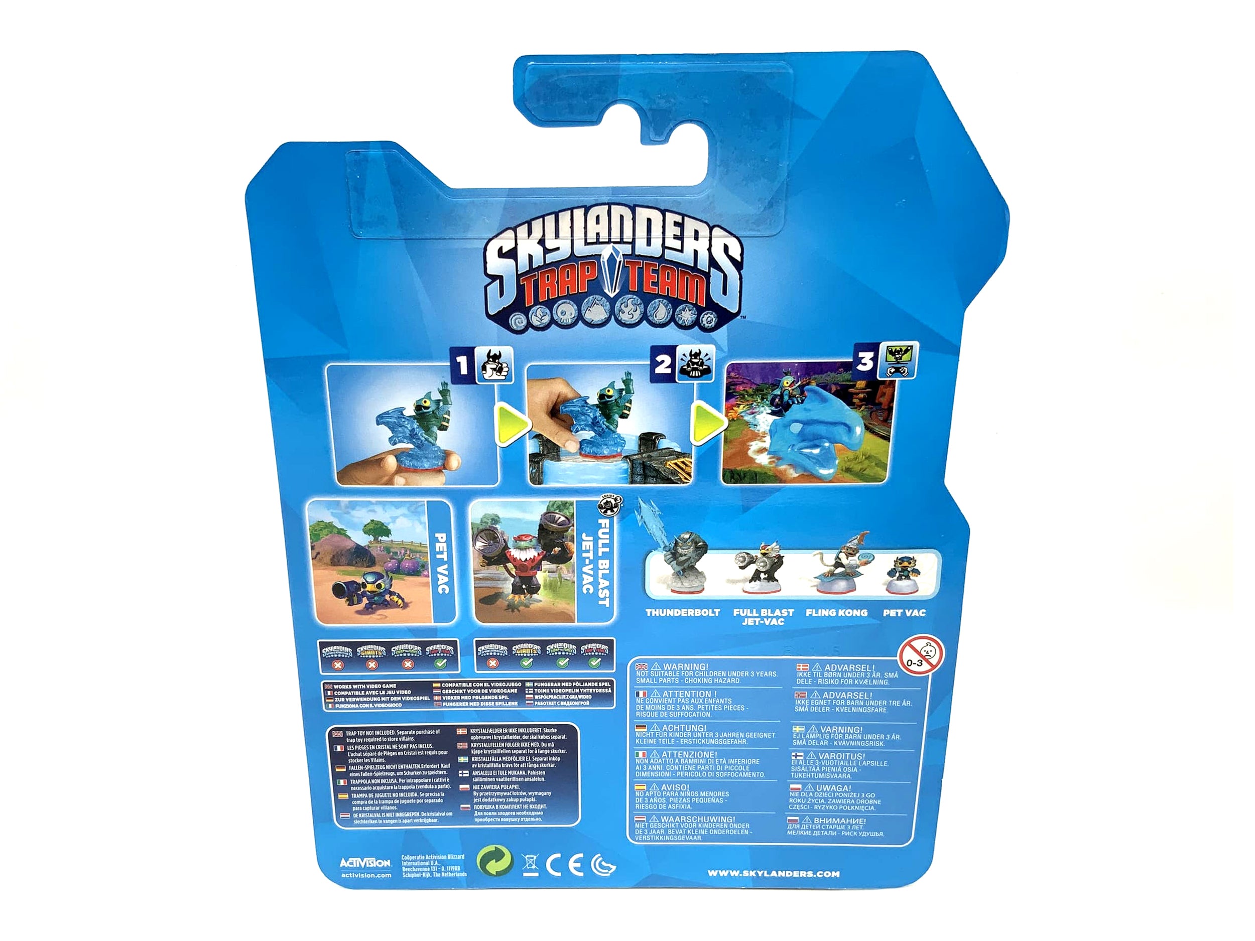 Skylanders Trap Team Full Blast Jet Vac & Pet Vac Duo Pack