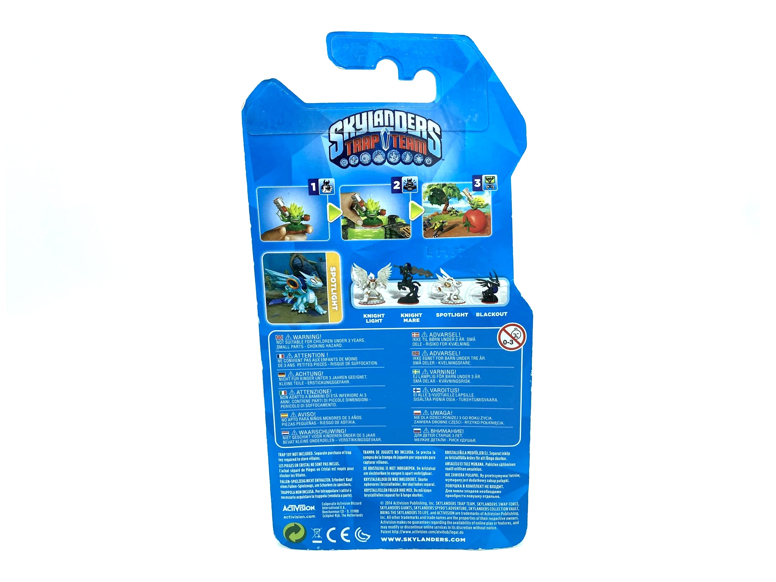 Skylanders Trap Team Figur Spotlight neu und ovp originalverpackt