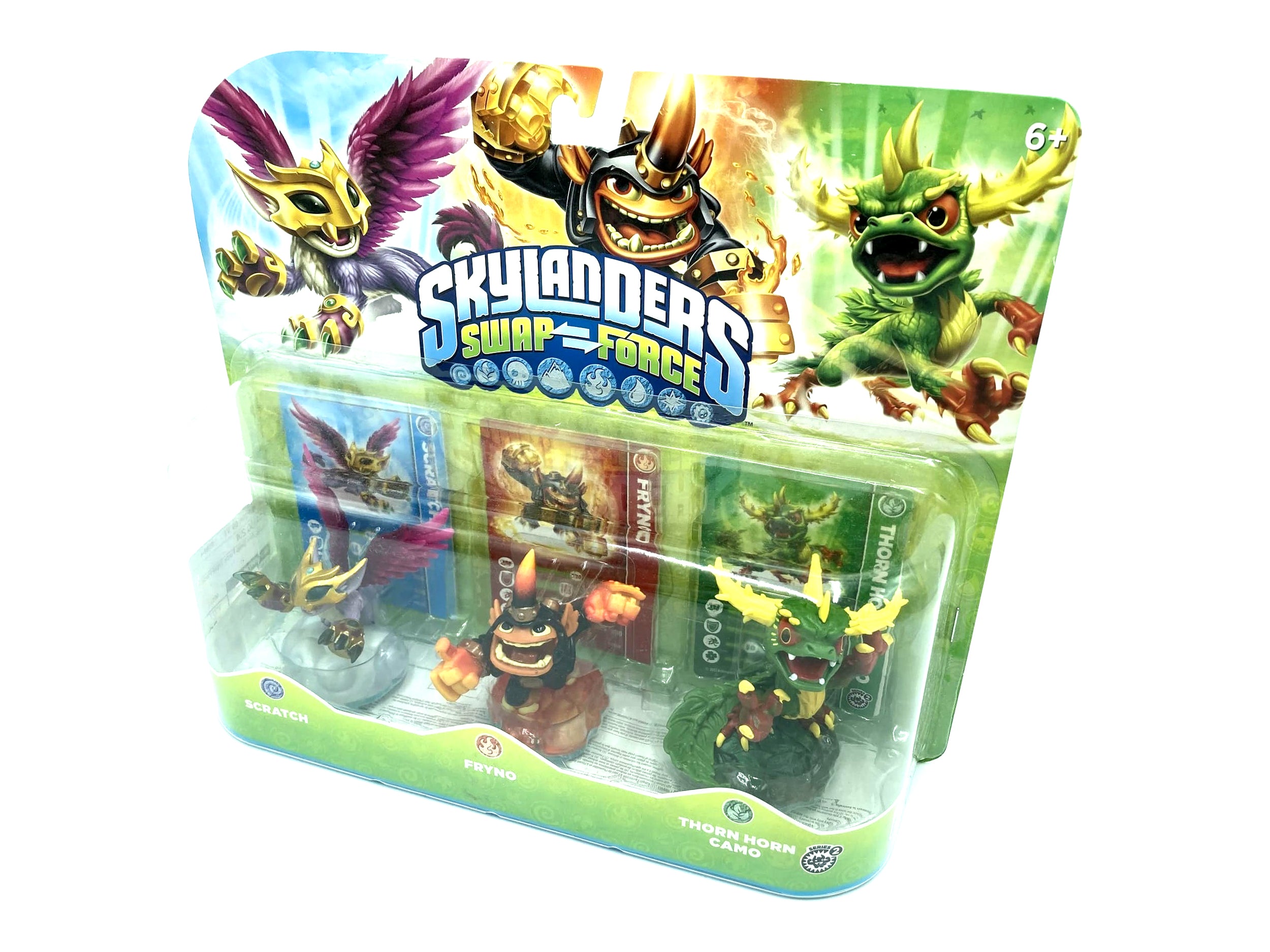 Skylanders Swap Force 3er Pack Scratch Fryno Camo neu und ovp originalverpackt