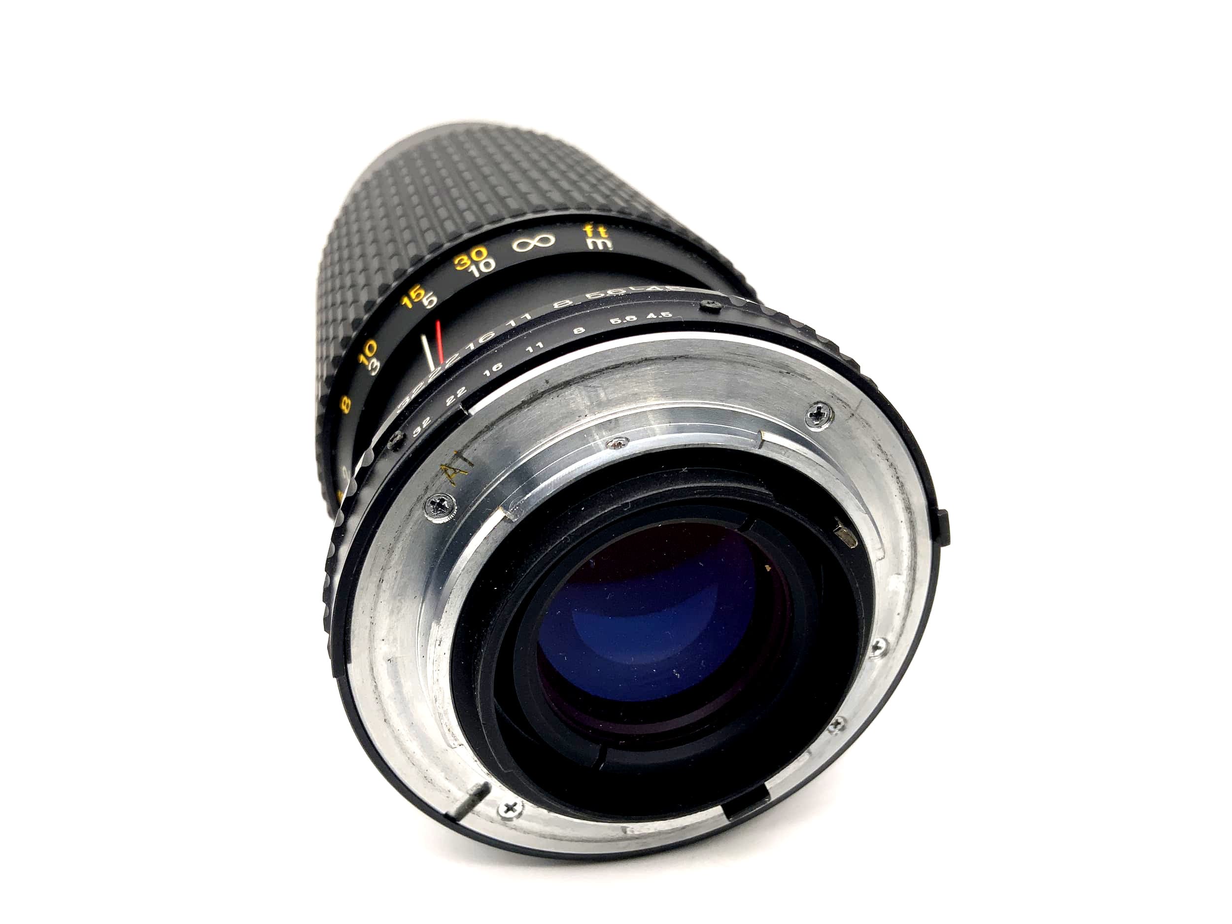 Soligor 80-205mm 1:4.5 Objektiv Zoom+Macro C/D MC Kamera Lens (Nikon F)