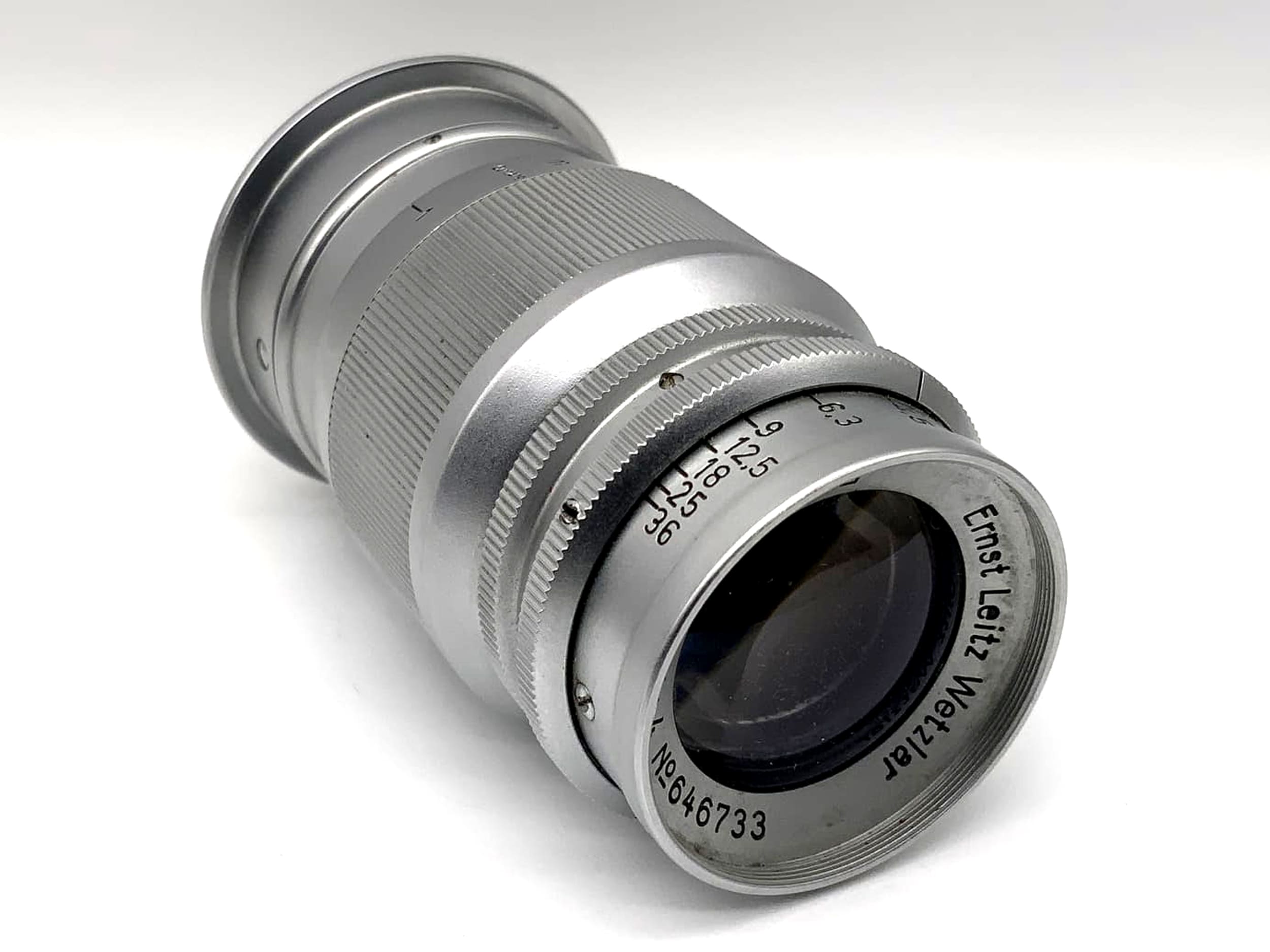 Leitz Leica II 1938 Sucherkamera mit Elmar 9cm 1:4 90mm Leica 2 No. 277918