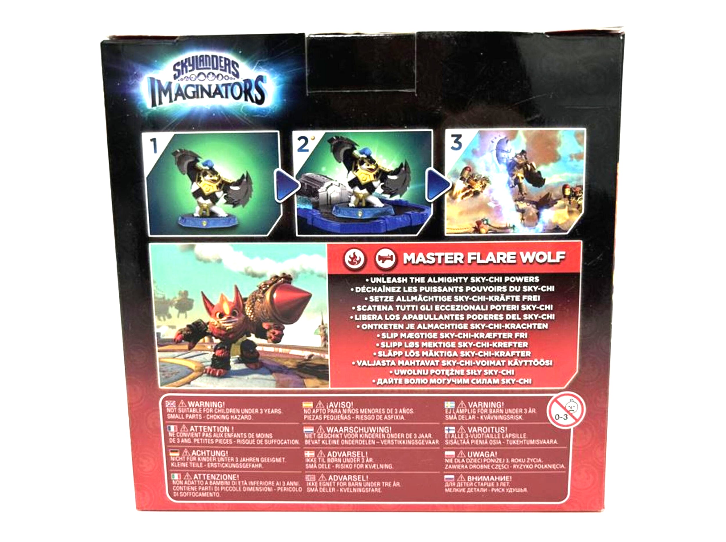 Skylanders Imaginators Figur Flare Wolf  in Originalverpackung OVP