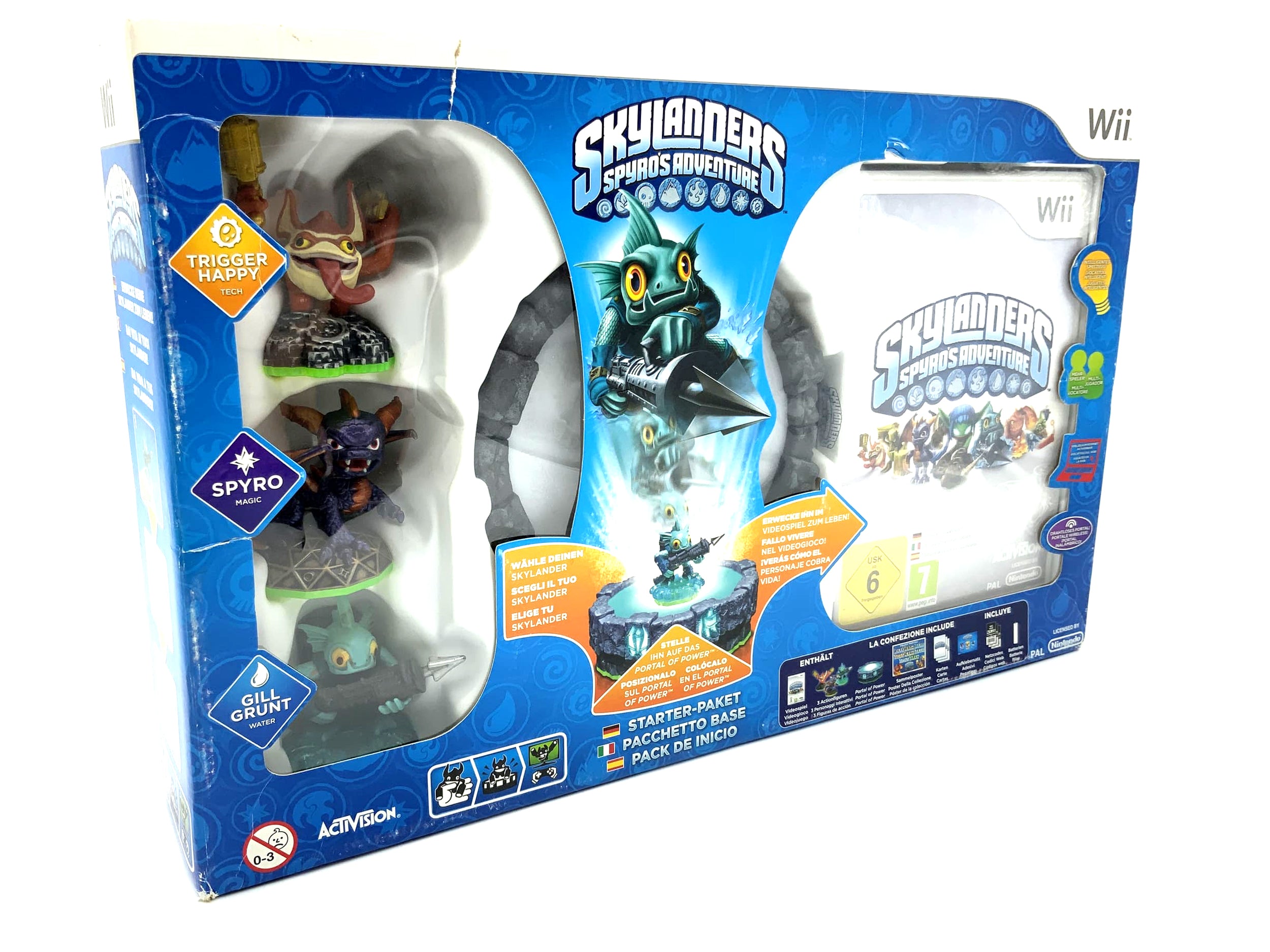 Skylanders Spyros Adventure Starterset für Nintendo Wii starter Pack