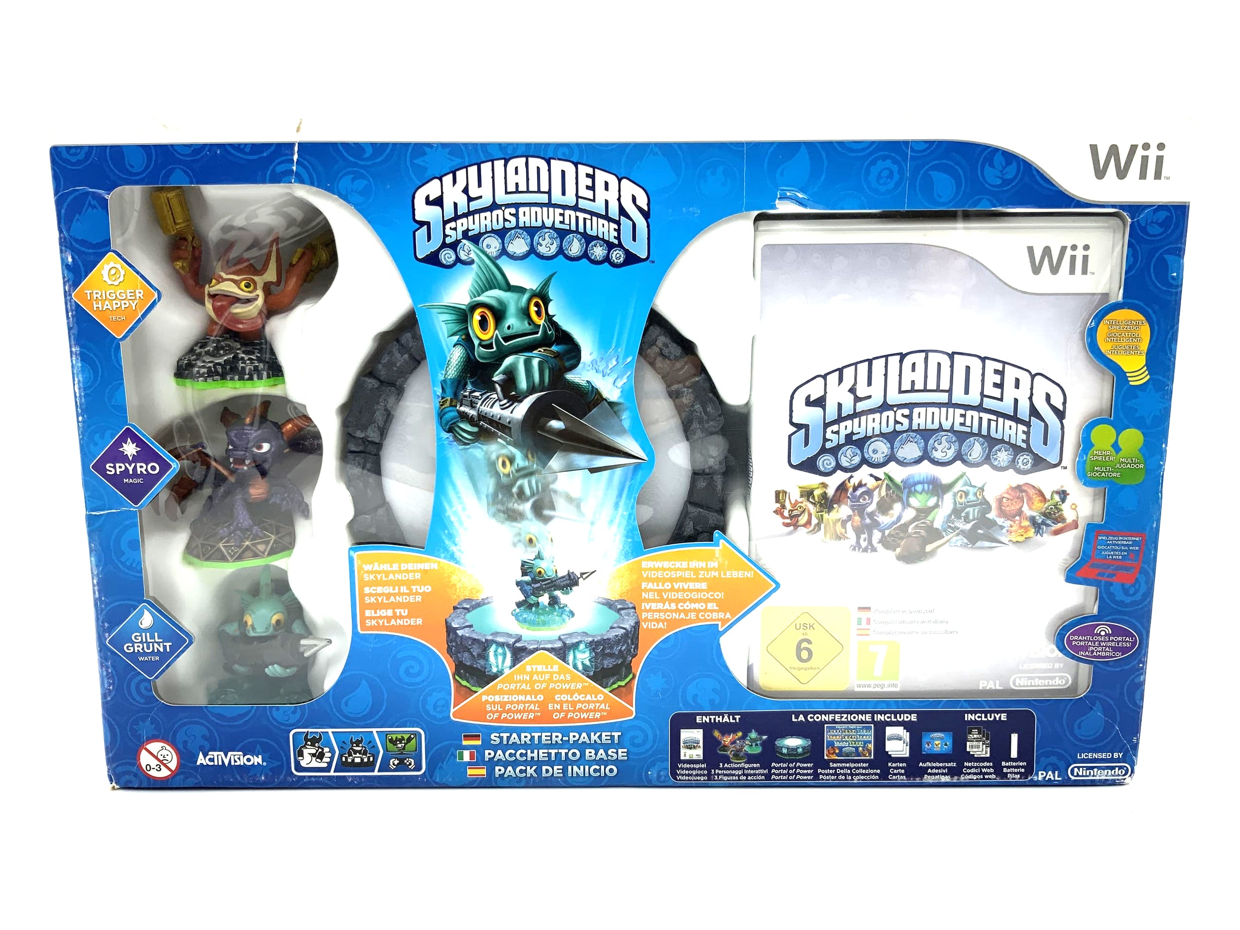 Skylanders Spyros Adventure Starterset für Nintendo Wii starter Pack