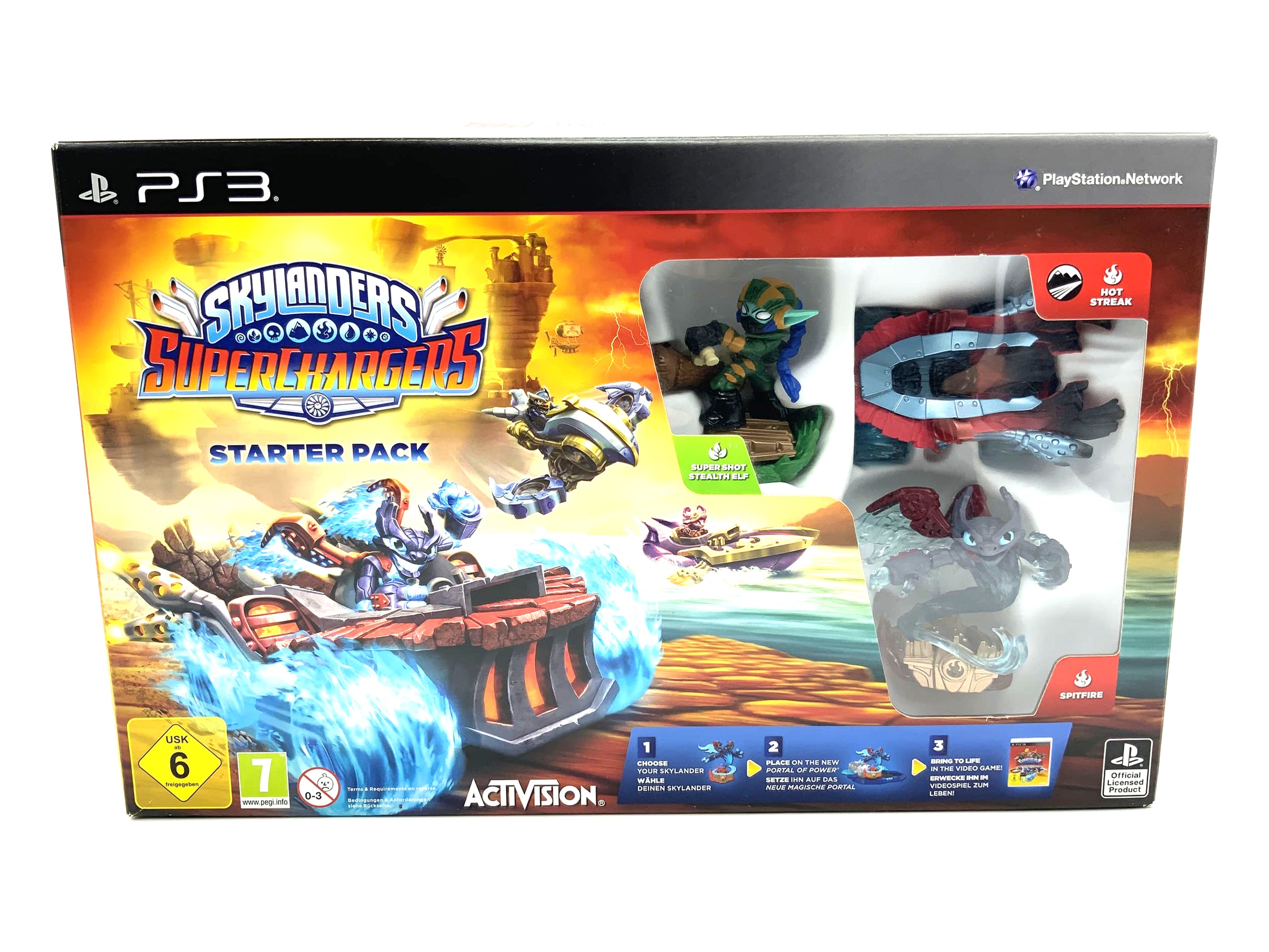 Skylanders Superchargers Starterset für Playstation 3 starter Pack PS3