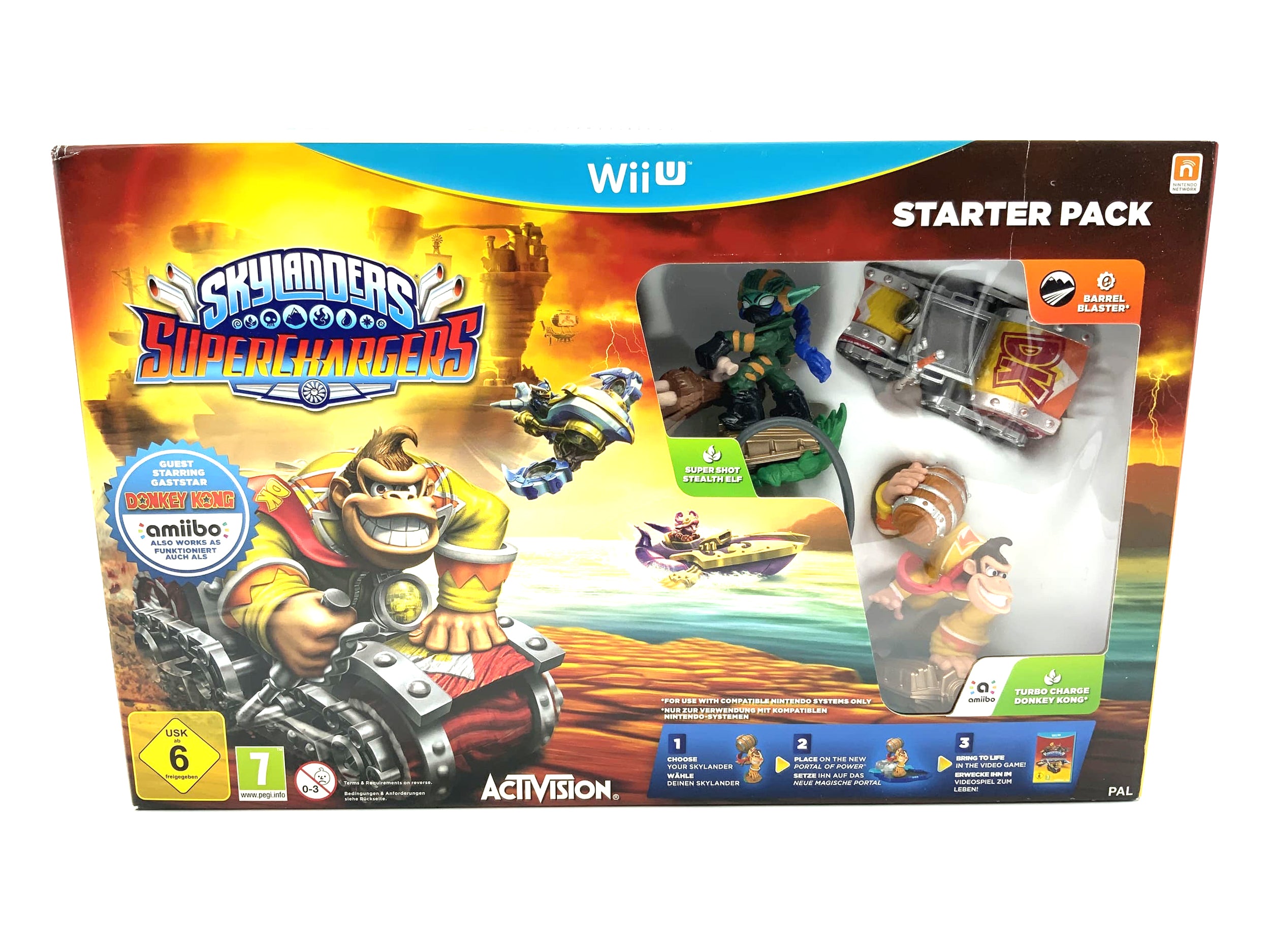 Skylanders Superchargers Starterset für Nintendo Wii U starter Pack