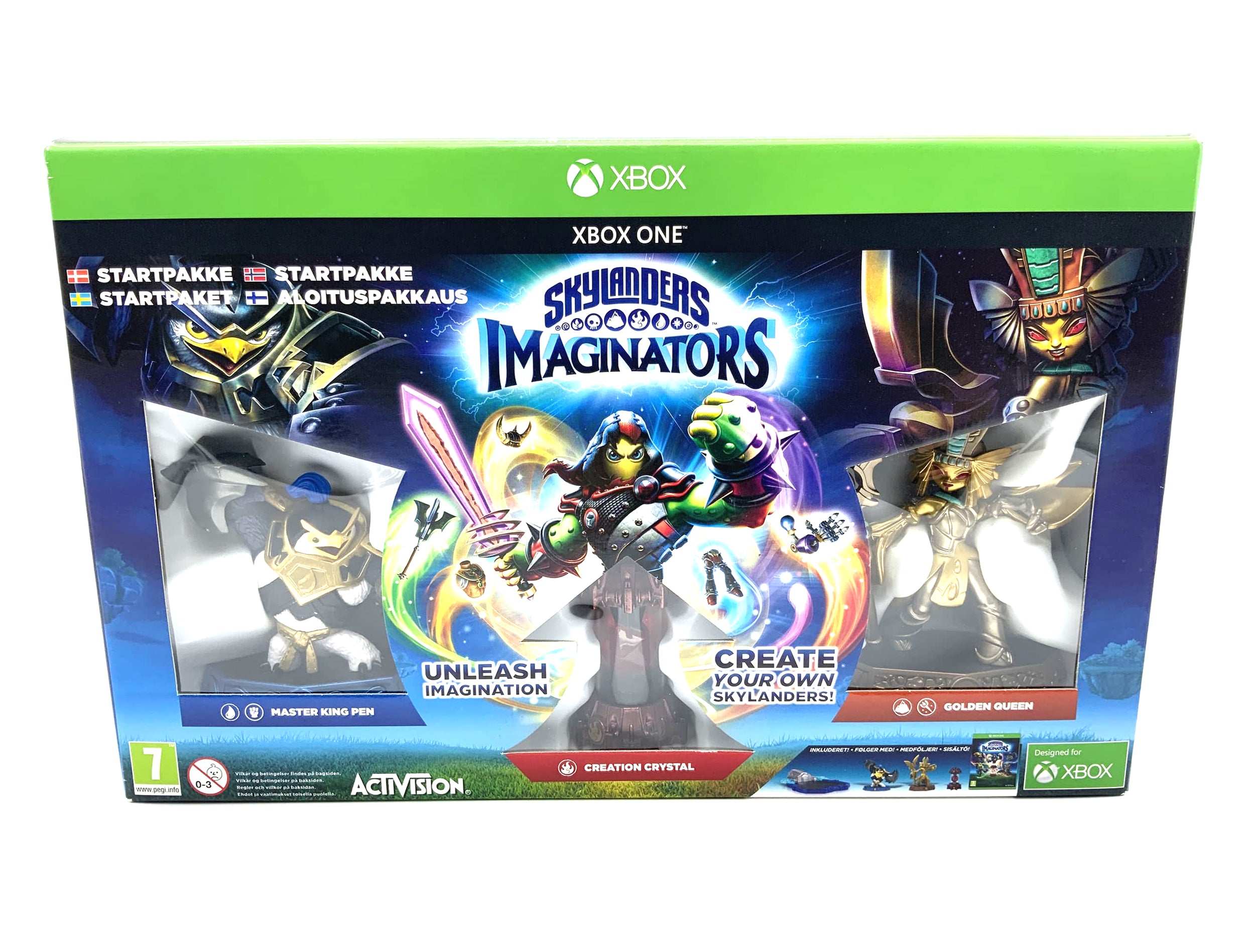 Skylanders Imaginators Starterset für Xbon One starter Pack schwedisch/finnisch!