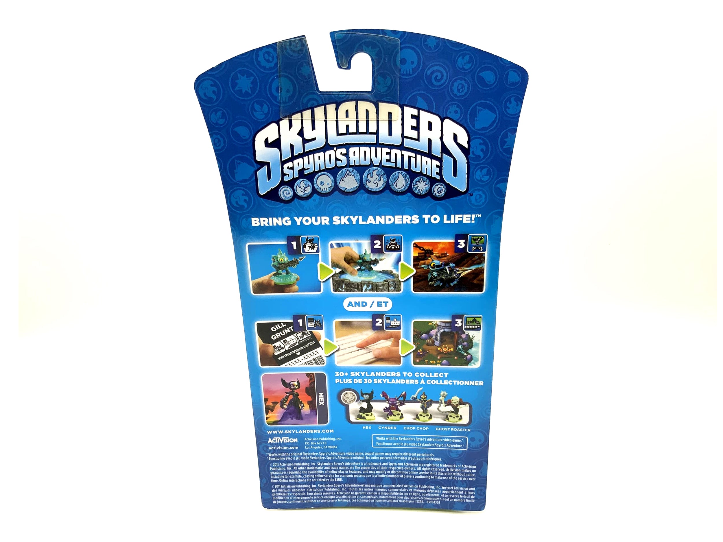Pearl Hex Skylanders Spyros Adventure Toy Fair 2012 Exclusive OVP