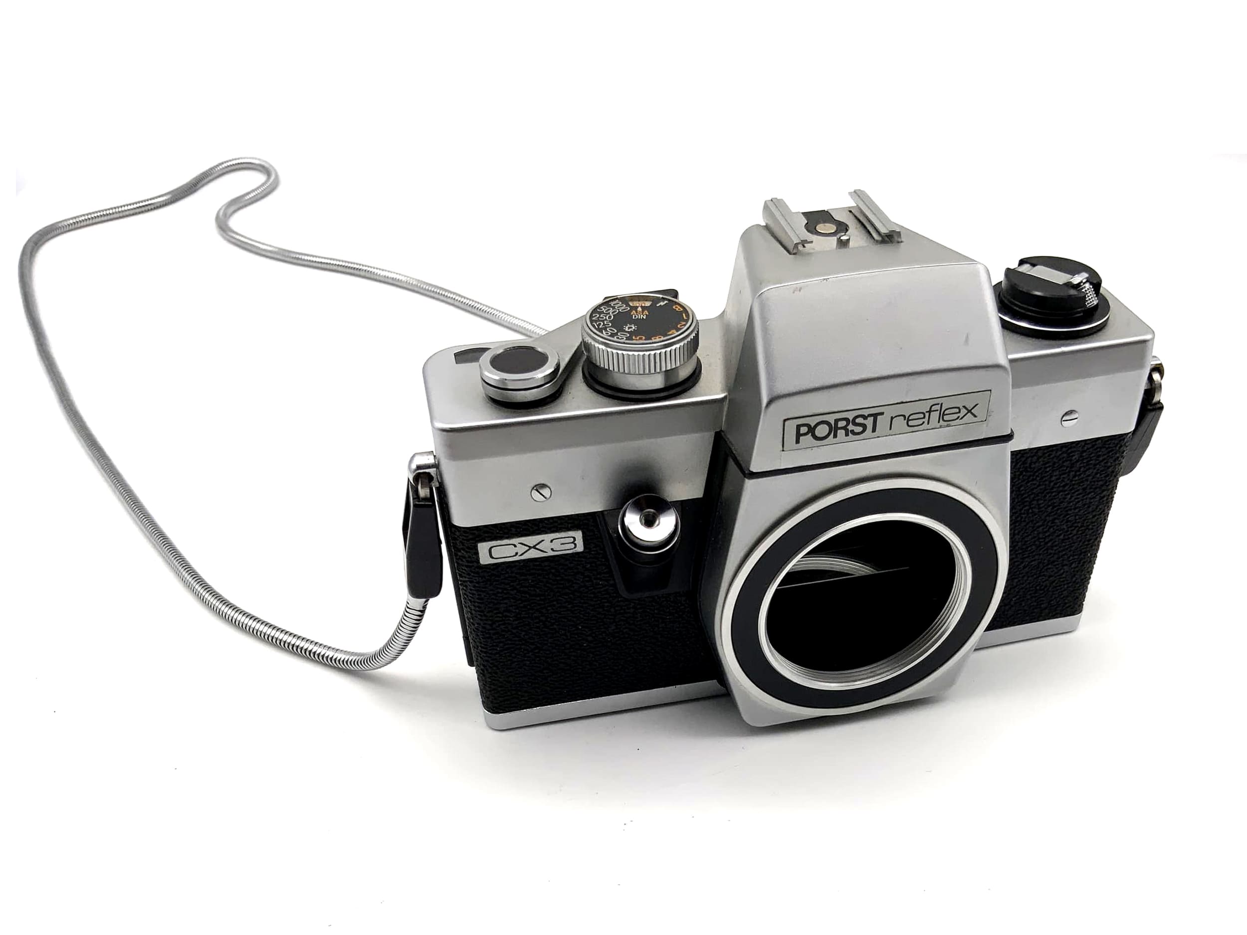 Porst reflex CX3 Body Gehäuse SLR Kamera analoge Spiegelreflexkamera 35mm