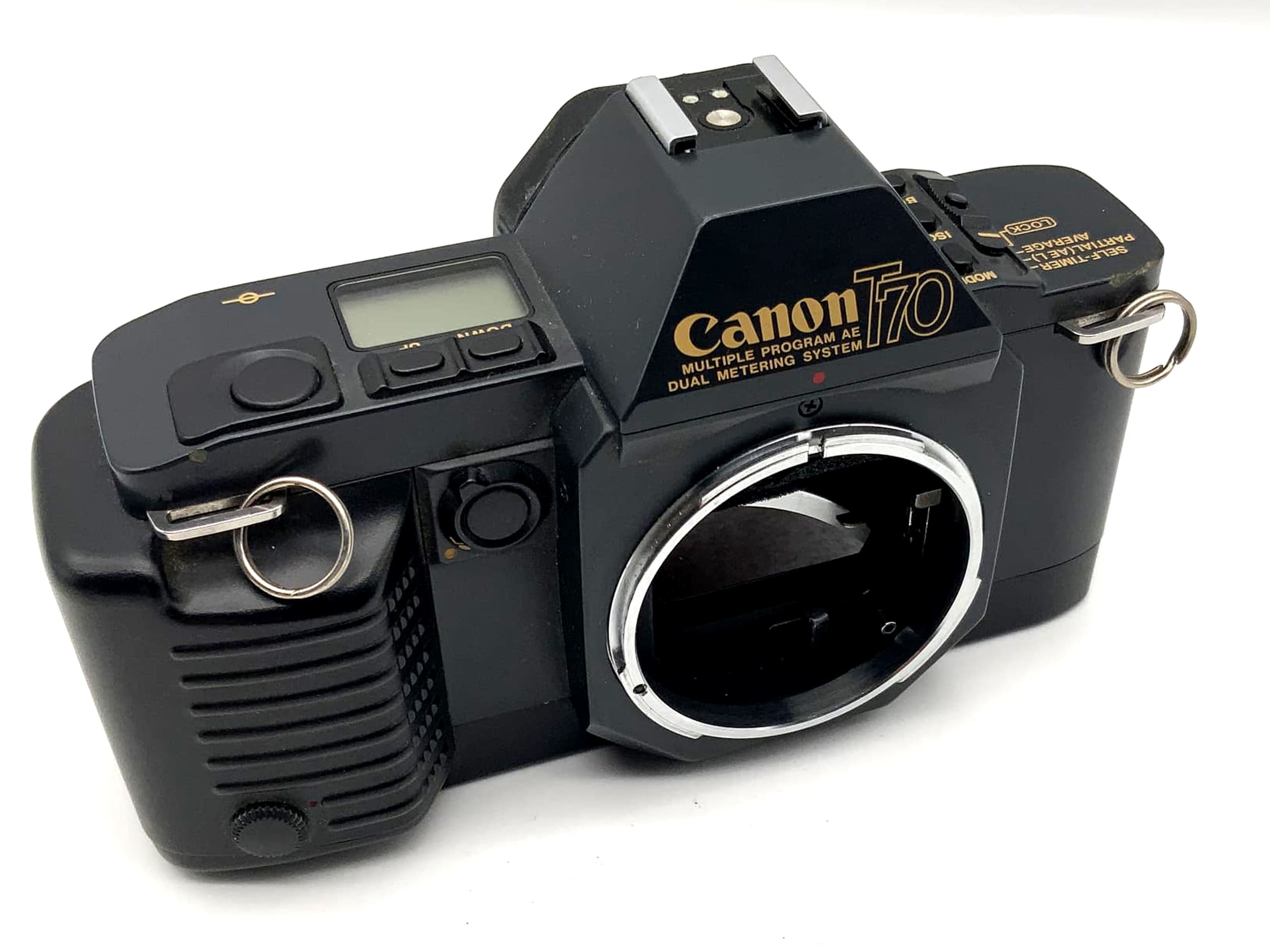 Canon T70 Body Gehäuse SLR Kamera analoge Spiegelreflexkamera 35mm
