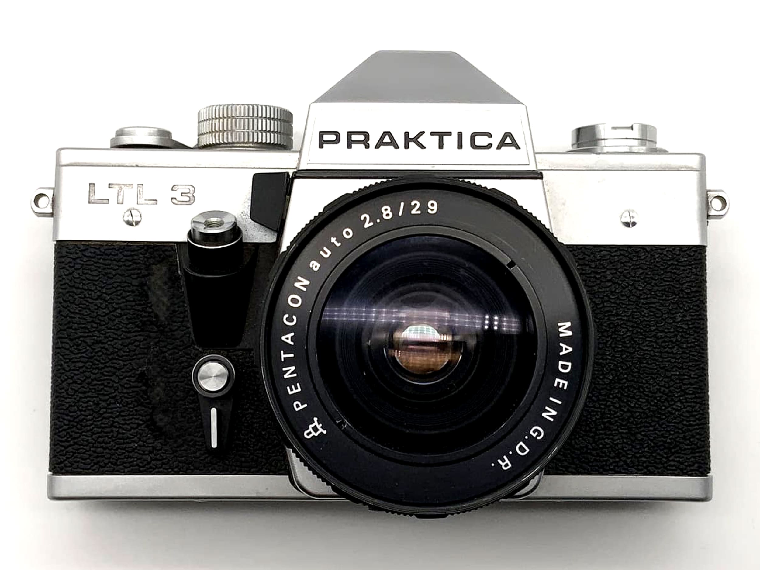 Pentacon Praktica LTL3 mit 2.8 29mm Objektiv Spiegelreflexkamera 35mm analog