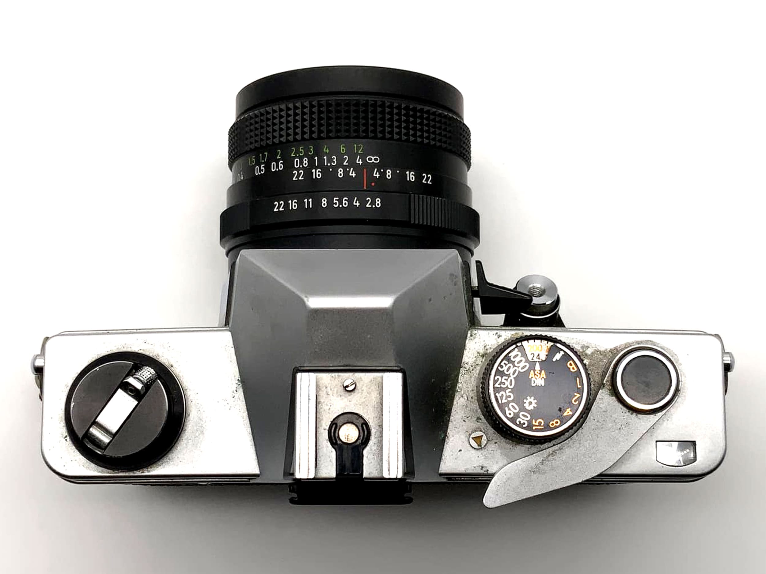 Pentacon Praktica LTL2 mit 2.8 29mm Objektiv Spiegelreflexkamera 35mm analog