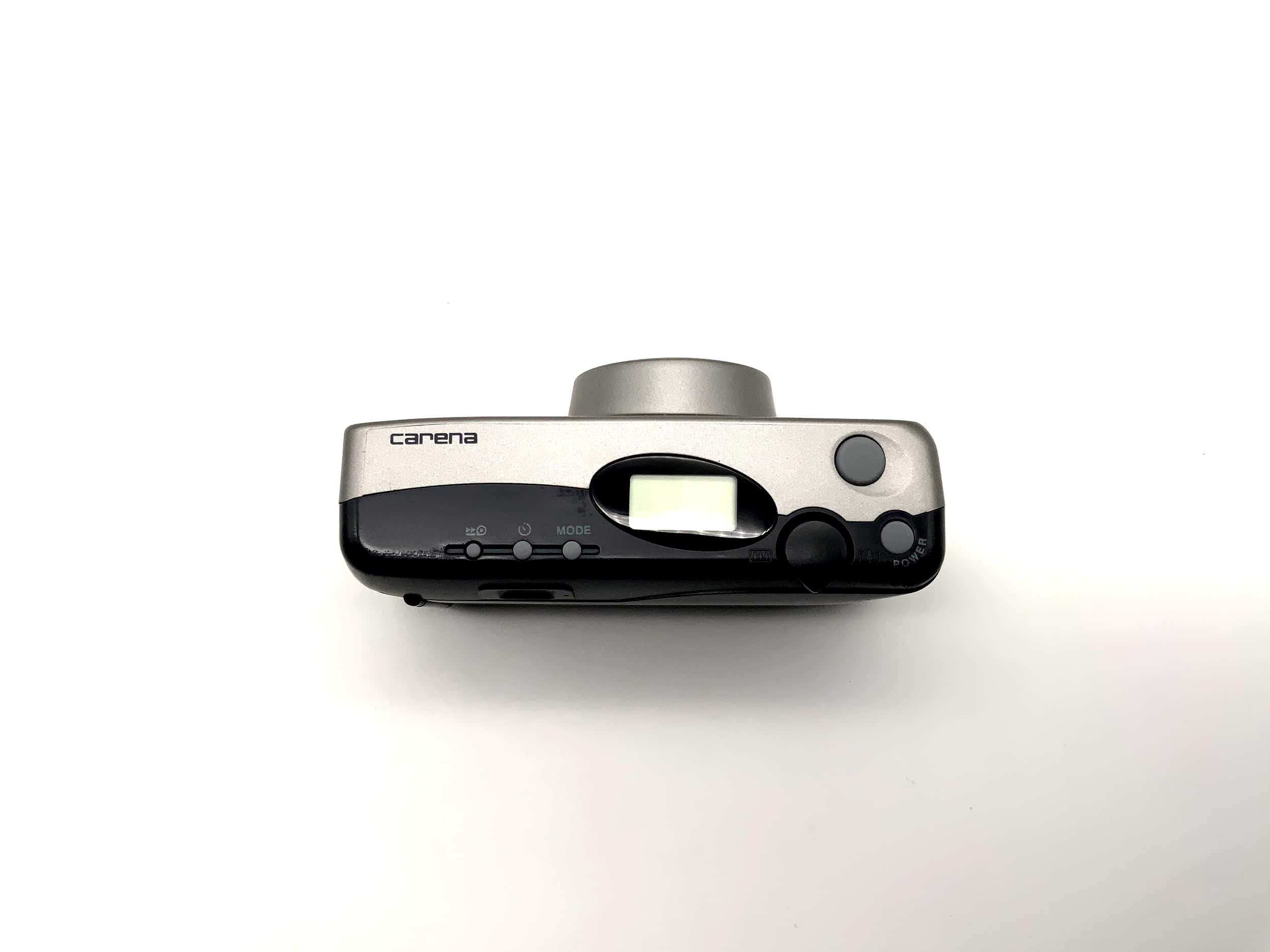 Carena AF Super Zoom 70 Analog Kamera Zoom 35-70 mm Lens Autofokus silber