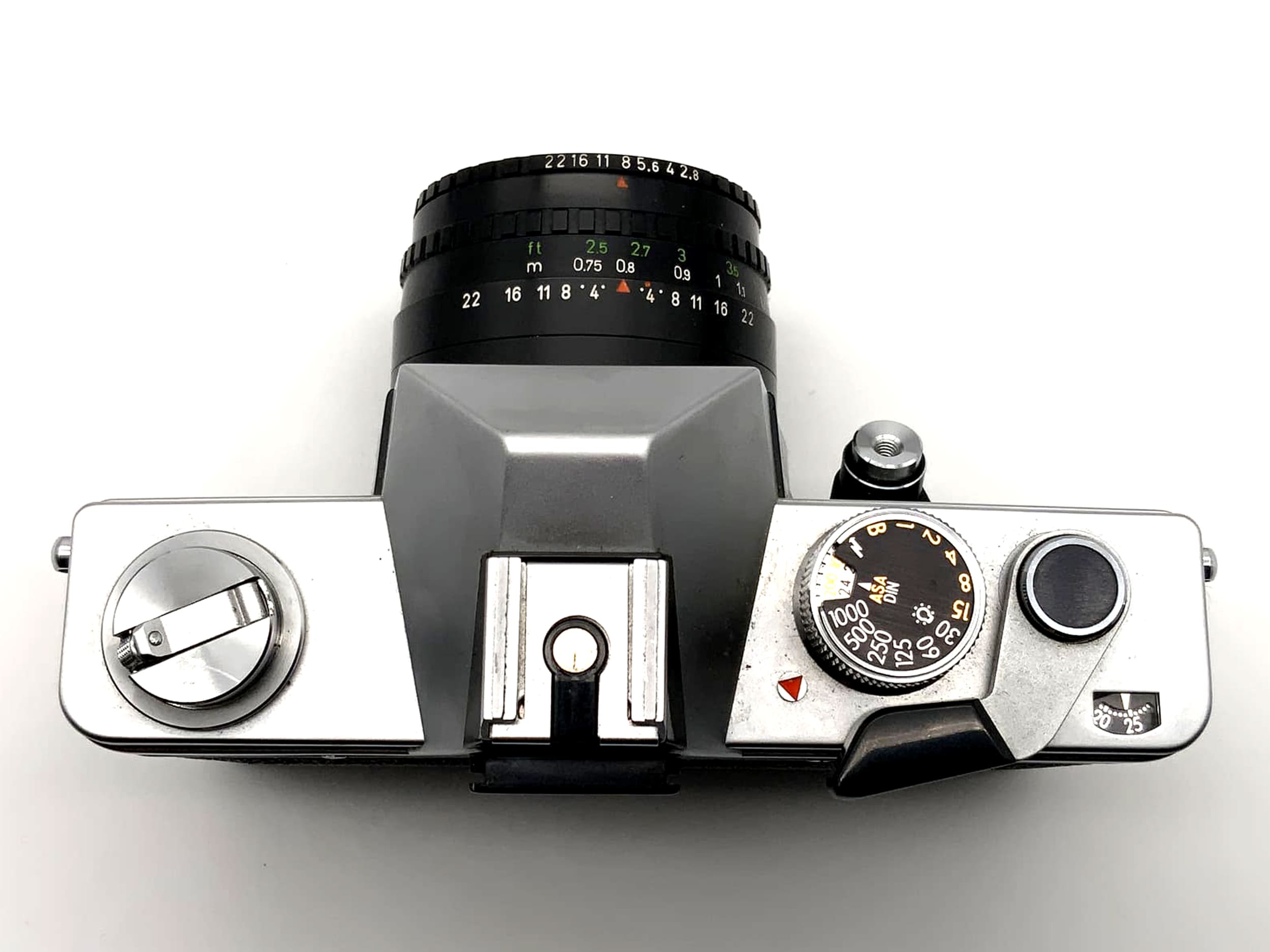 Pentacon Praktica L2 mit Domiplan 2.8 50mm Spiegelreflexkamera 35mm analog