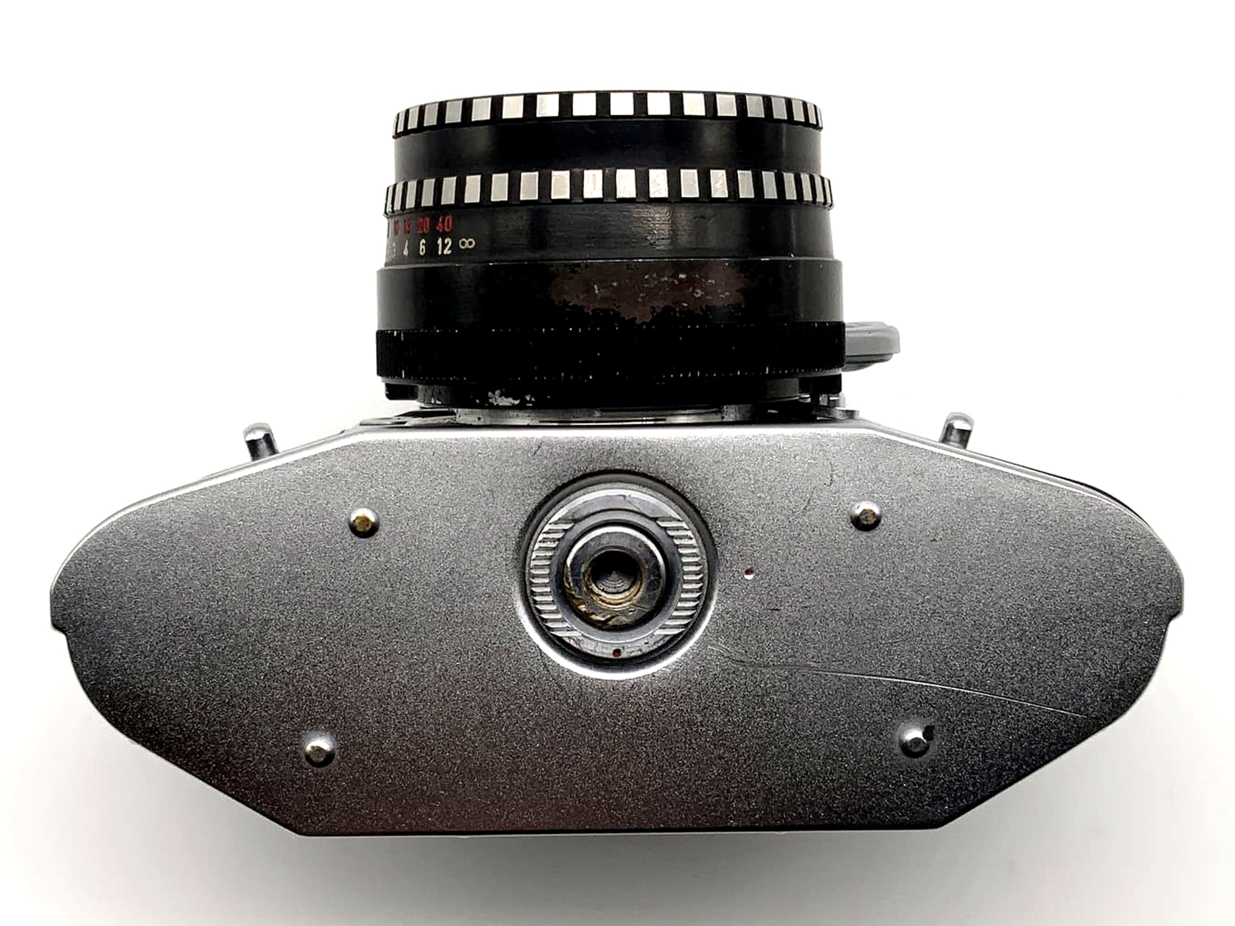 Exakta EXA 1a mit Meyer Optik Görlitz 2.8 50mm Spiegelreflexkamera 35mm analog