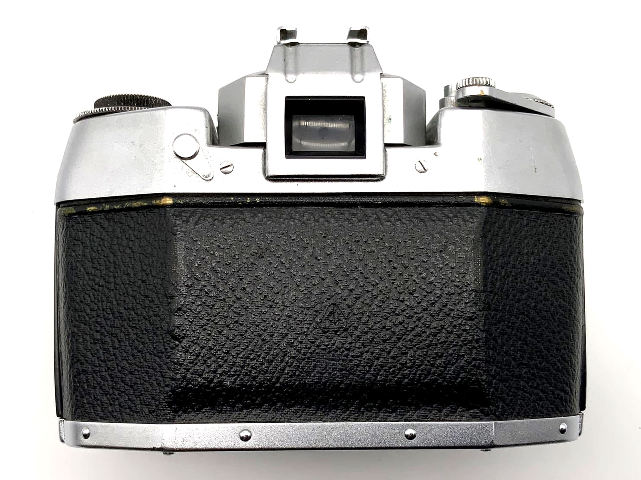 Exakta EXA 1a mit Tessar 2.8 50mm Objektiv Spiegelreflexkamera 35mm analog