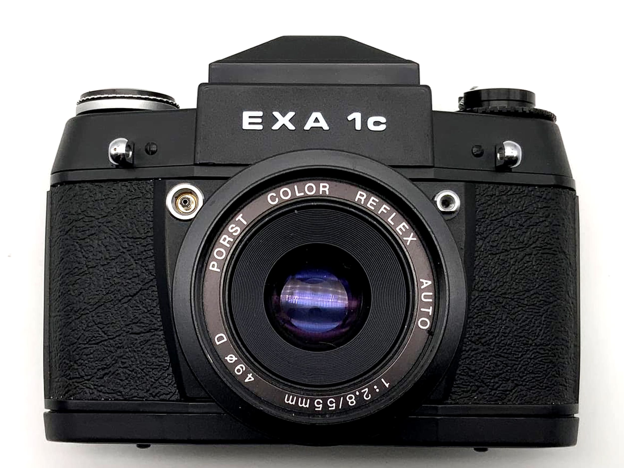 Exakta EXA 1c mit Porst Color Reflex 2.8 55mm Spiegelreflexkamera 35mm analog