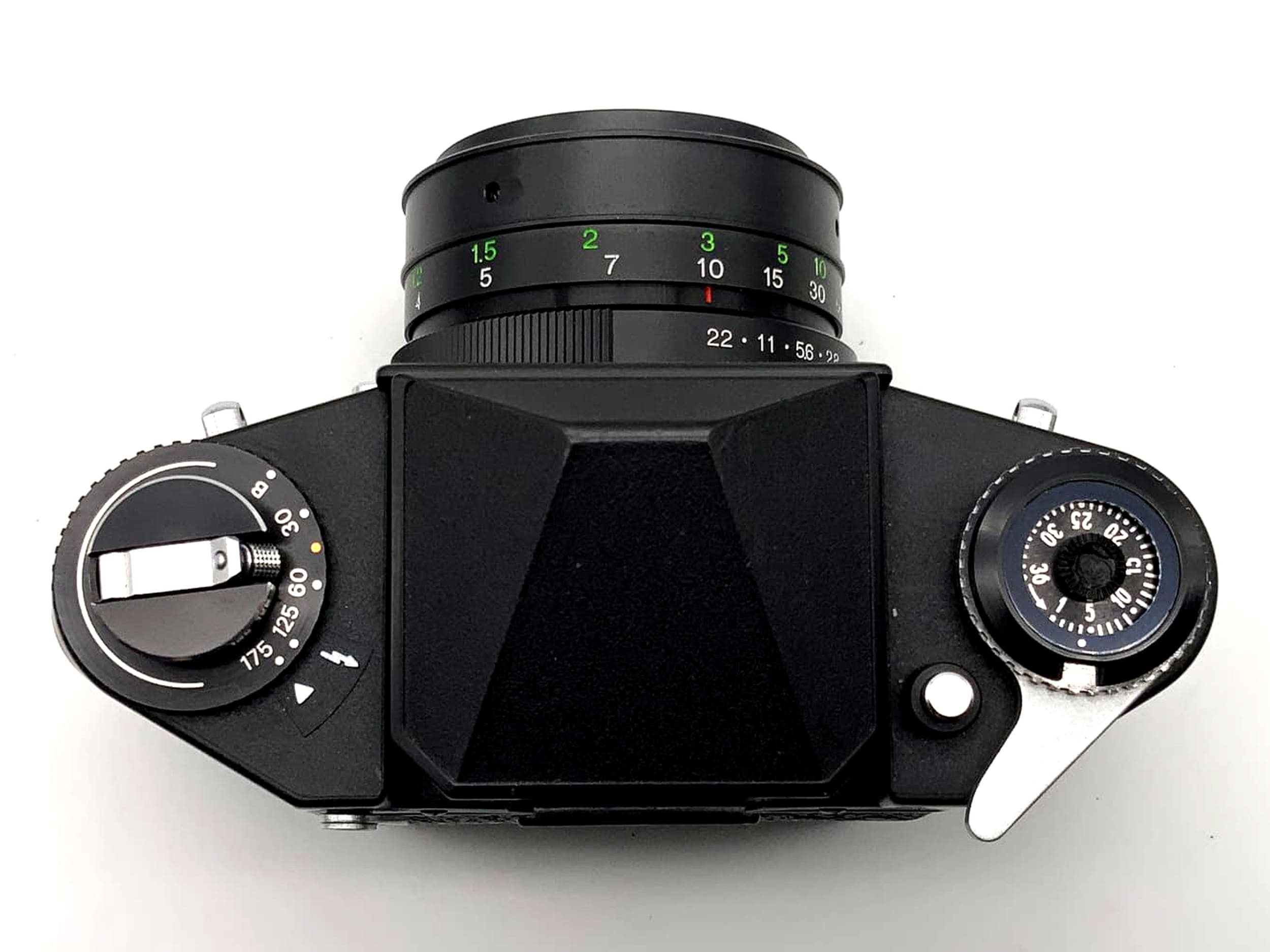 Exakta EXA 1c mit Porst Color Reflex 2.8 55mm Spiegelreflexkamera 35mm analog