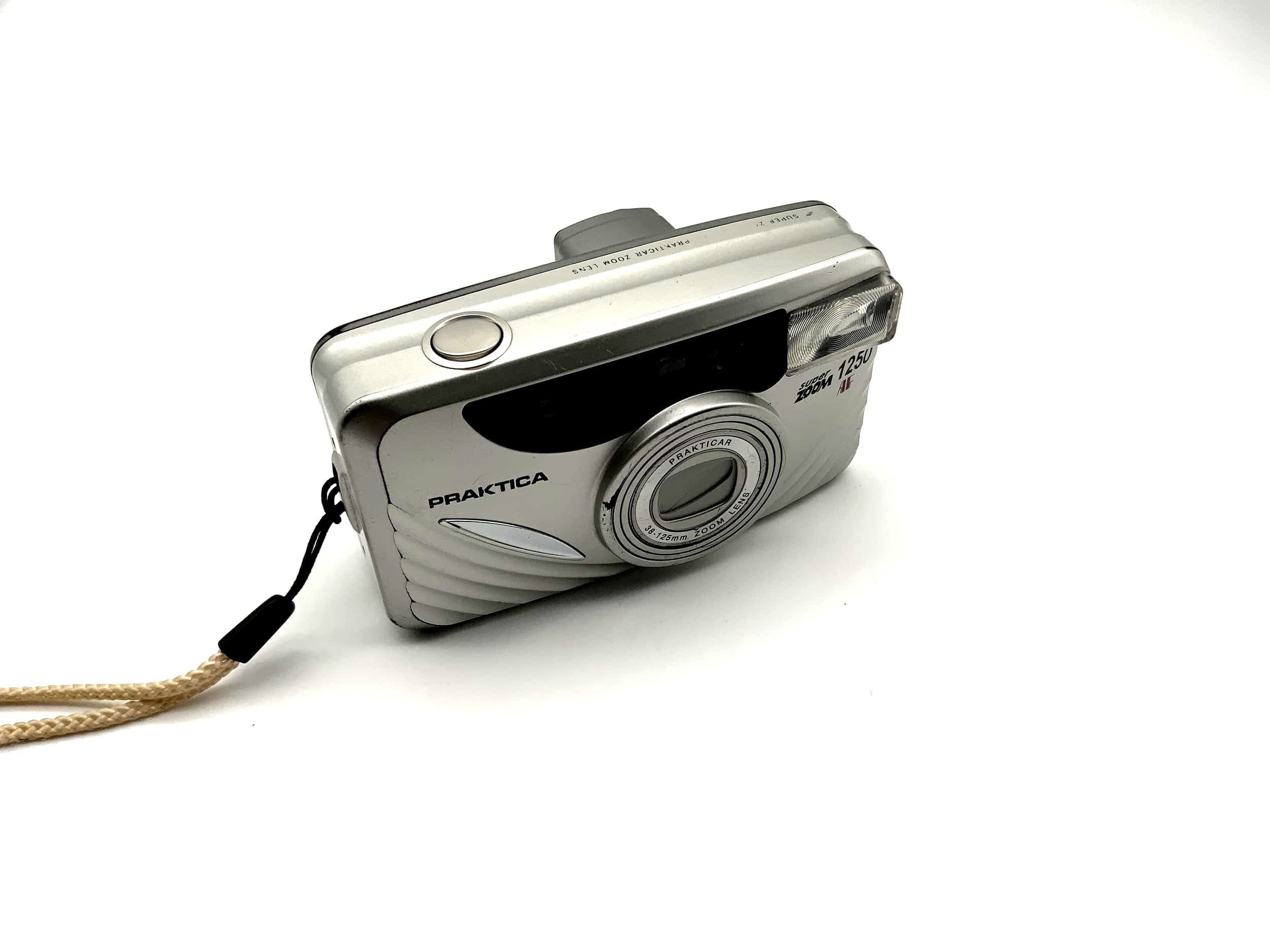 Praktica Super Zoom 1250 Analogkamera Kompkatkamera 35mm Autofokus Point&Shoot