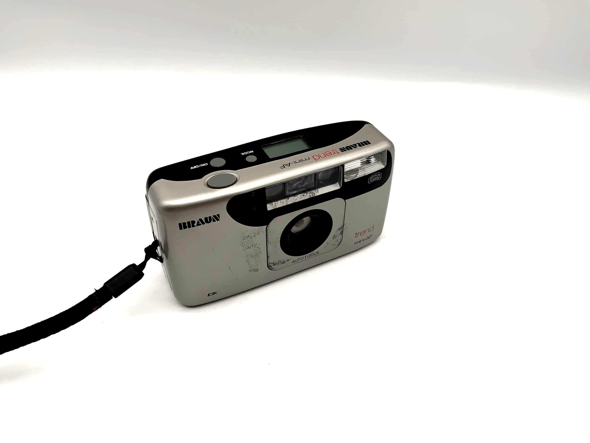 Braun trend mini-AF Kompaktkamera Analogkamera Point & Shoot Autofokus AF 35mm