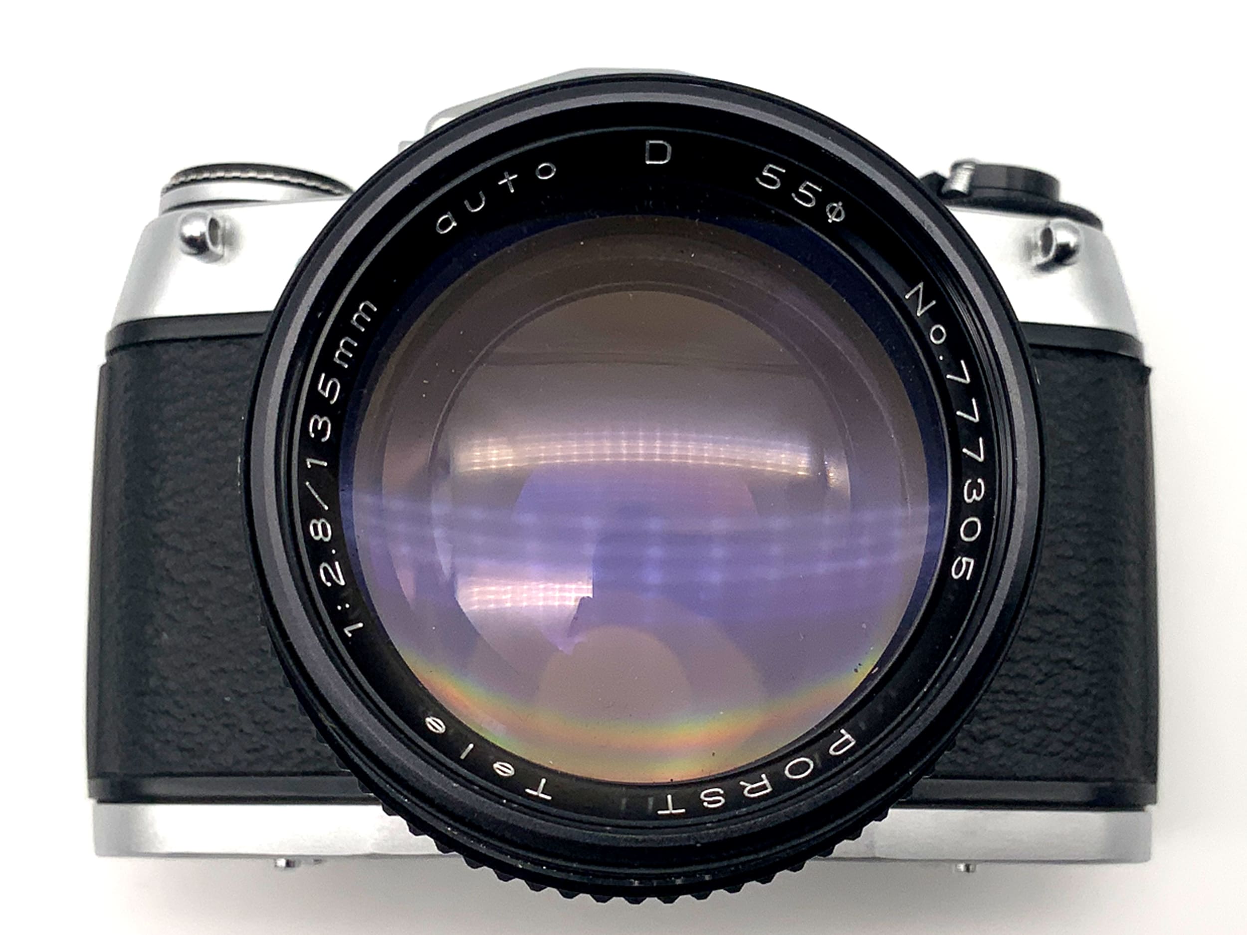 Exakta EXA 1b mit Porst Tele 2.8 135mm Spiegelreflexkamera 35mm analog