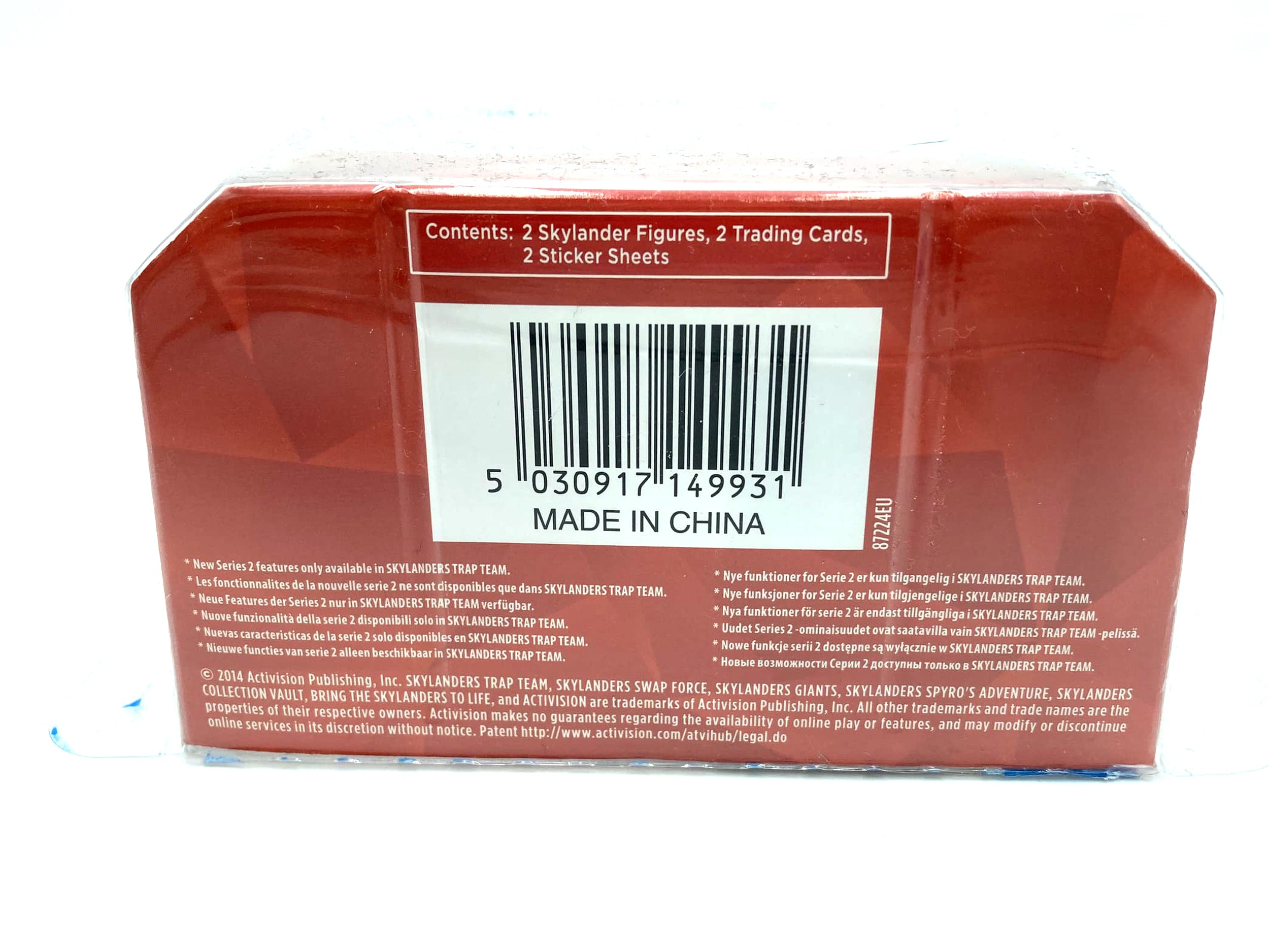 Skylanders Trap Team Hog Wild Fryno & Small Fry Duo Pack OVP beschädigt